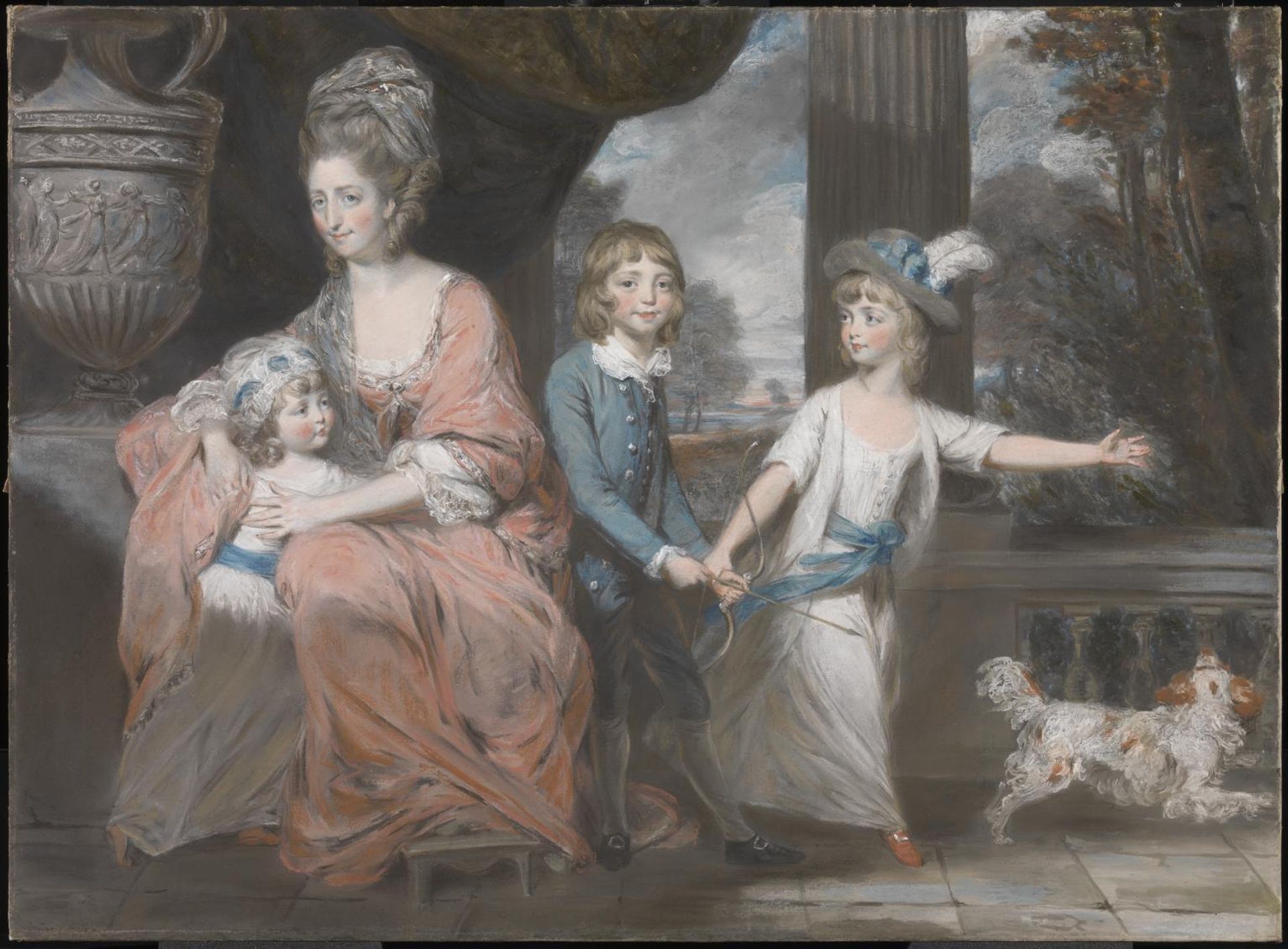 The Wife and Children of John Moore, Archbishop of Canterbury, 1783-1805 by Daniel Gardner