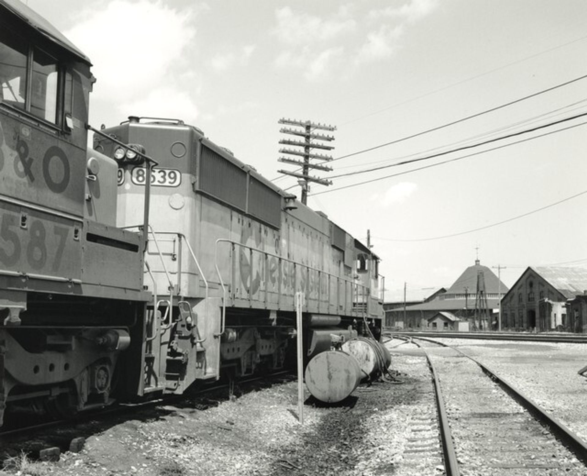 Engine Terminal, Martinsburg, West Virginia by James Welling