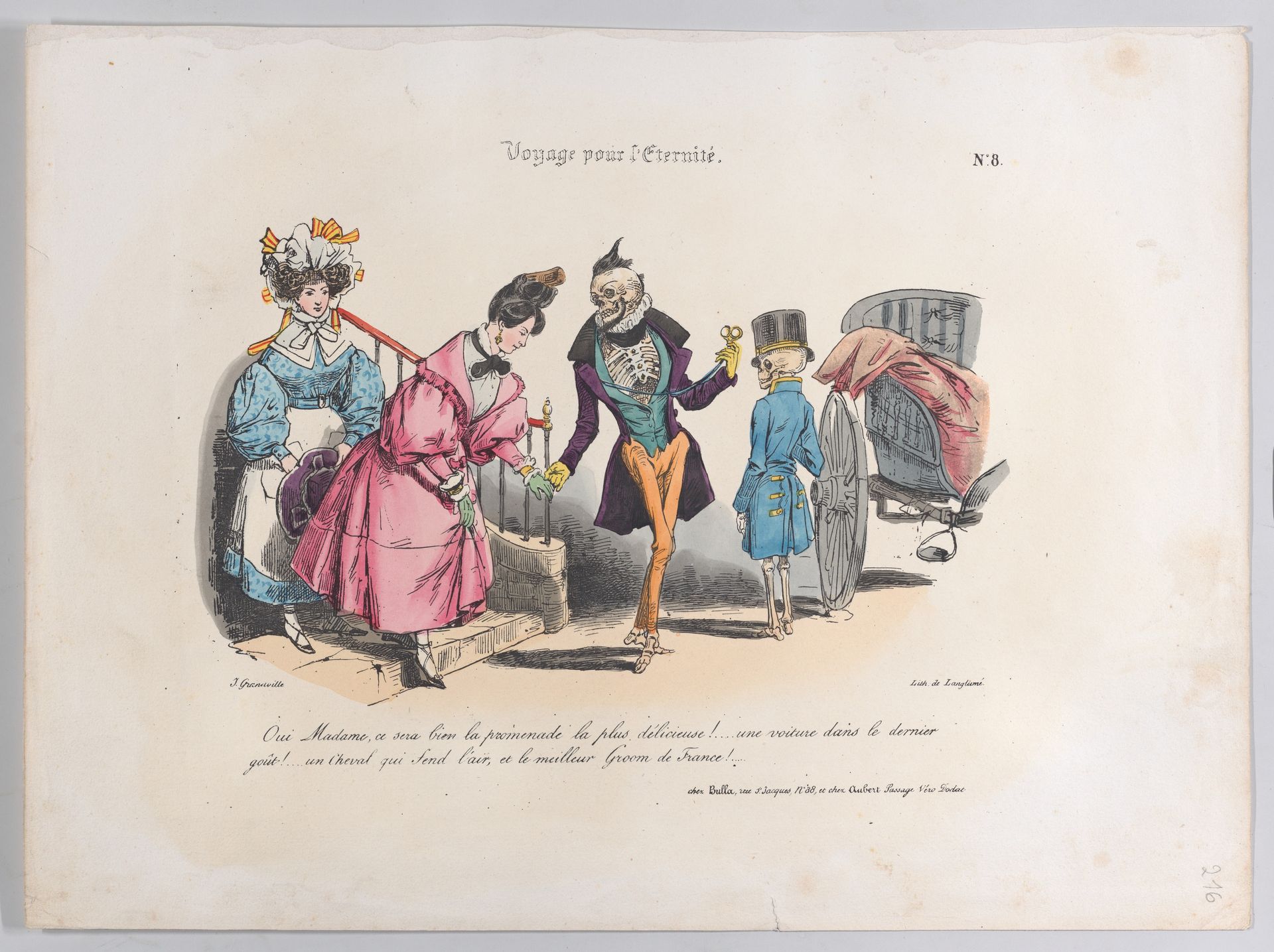 Journey for Eternity, No. 1 by J. J. Grandville