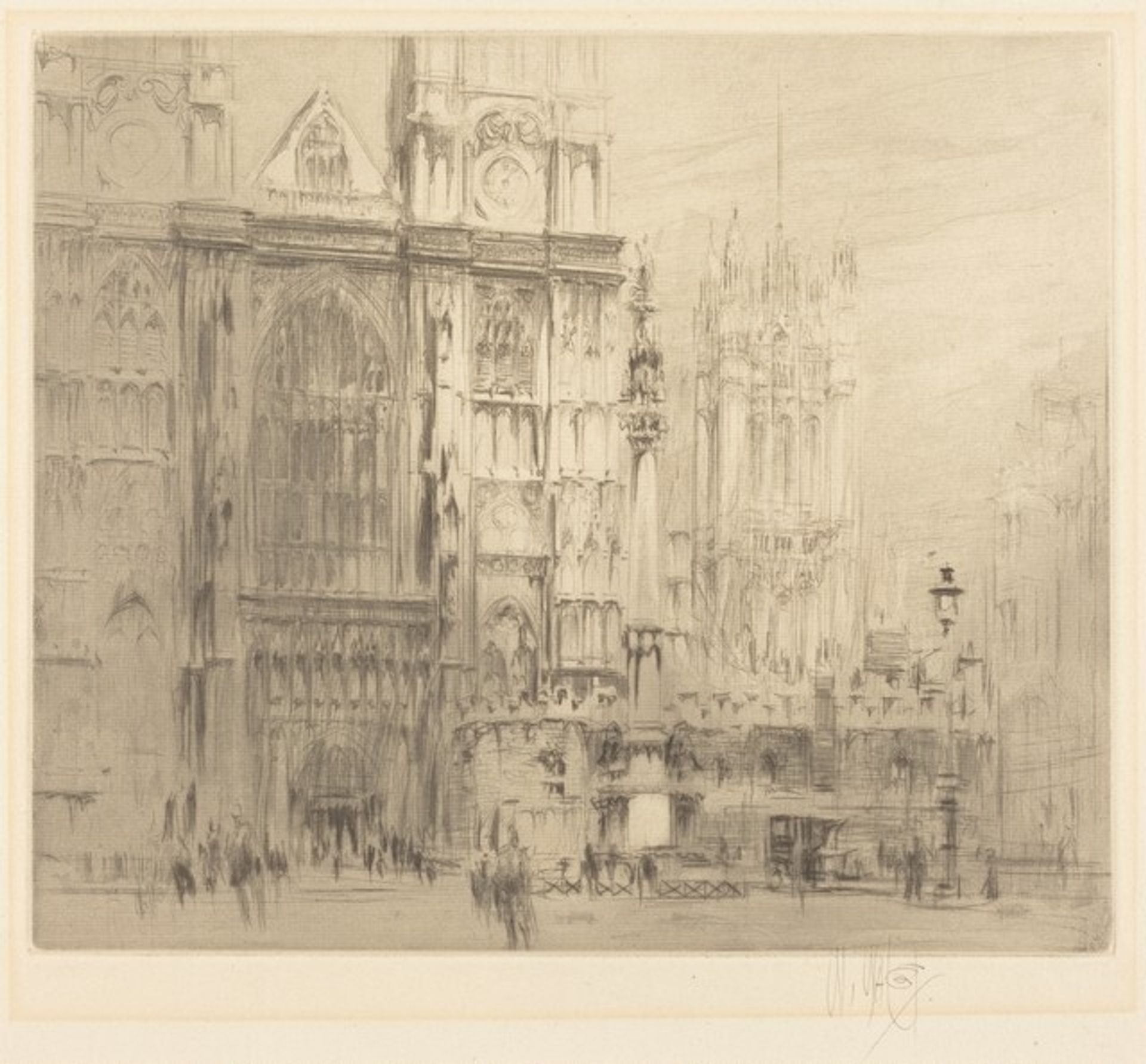 Westminster Abbey by William Walcot