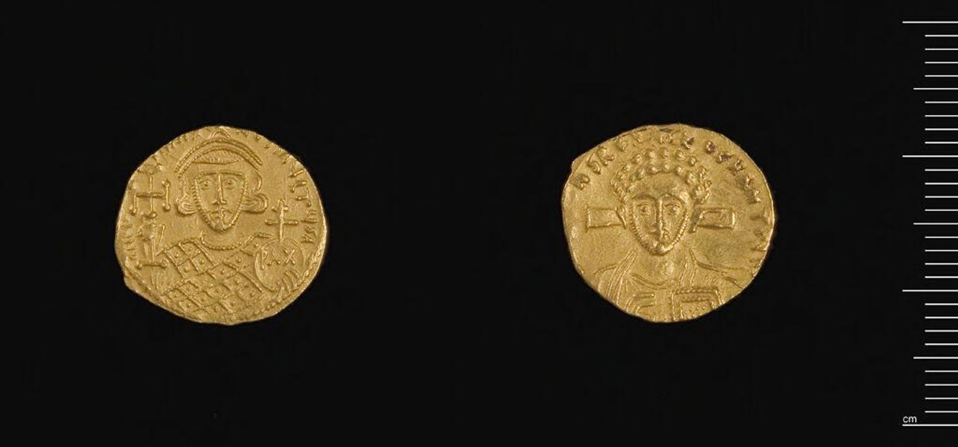 Coin of Justinian II by Justinian II
