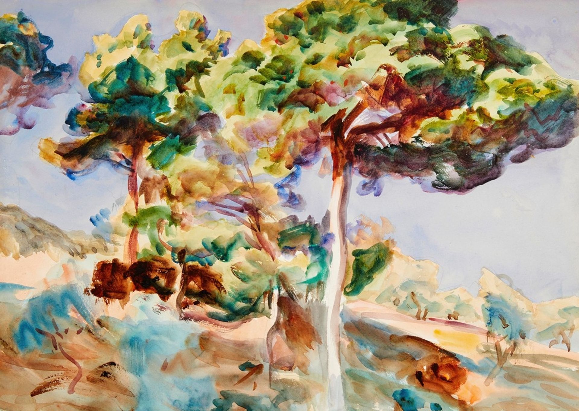 Trees by John Singer Sargent
