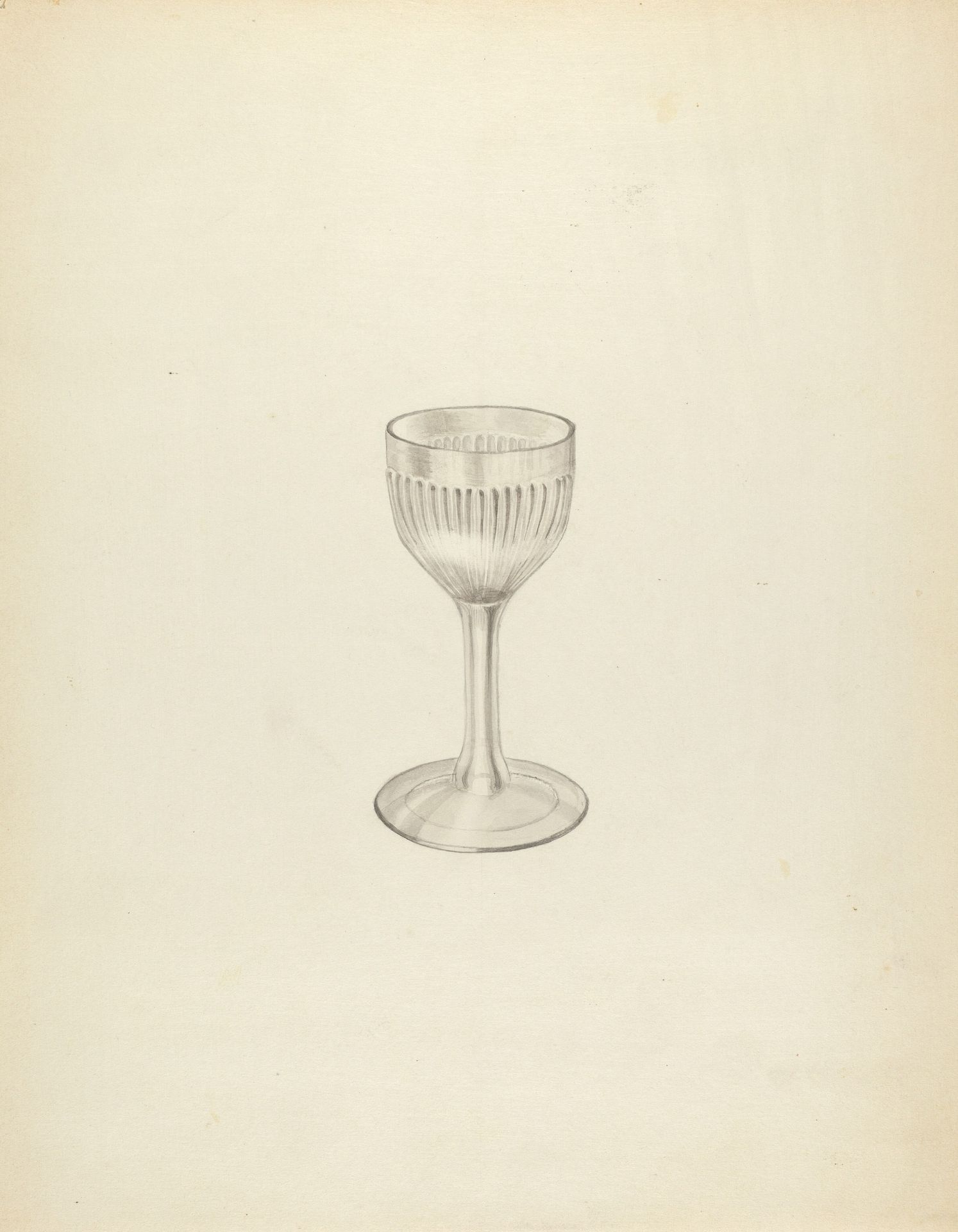 Wine Glass by Isidore Steinberg