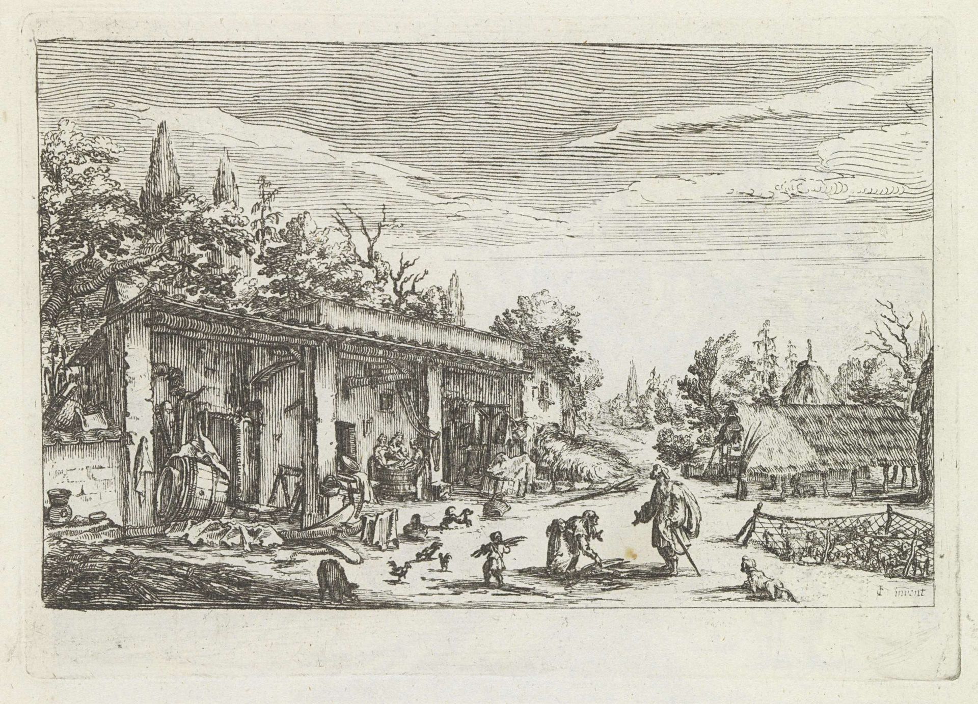 Elias en de weduwe van Sarepta by François Collignon