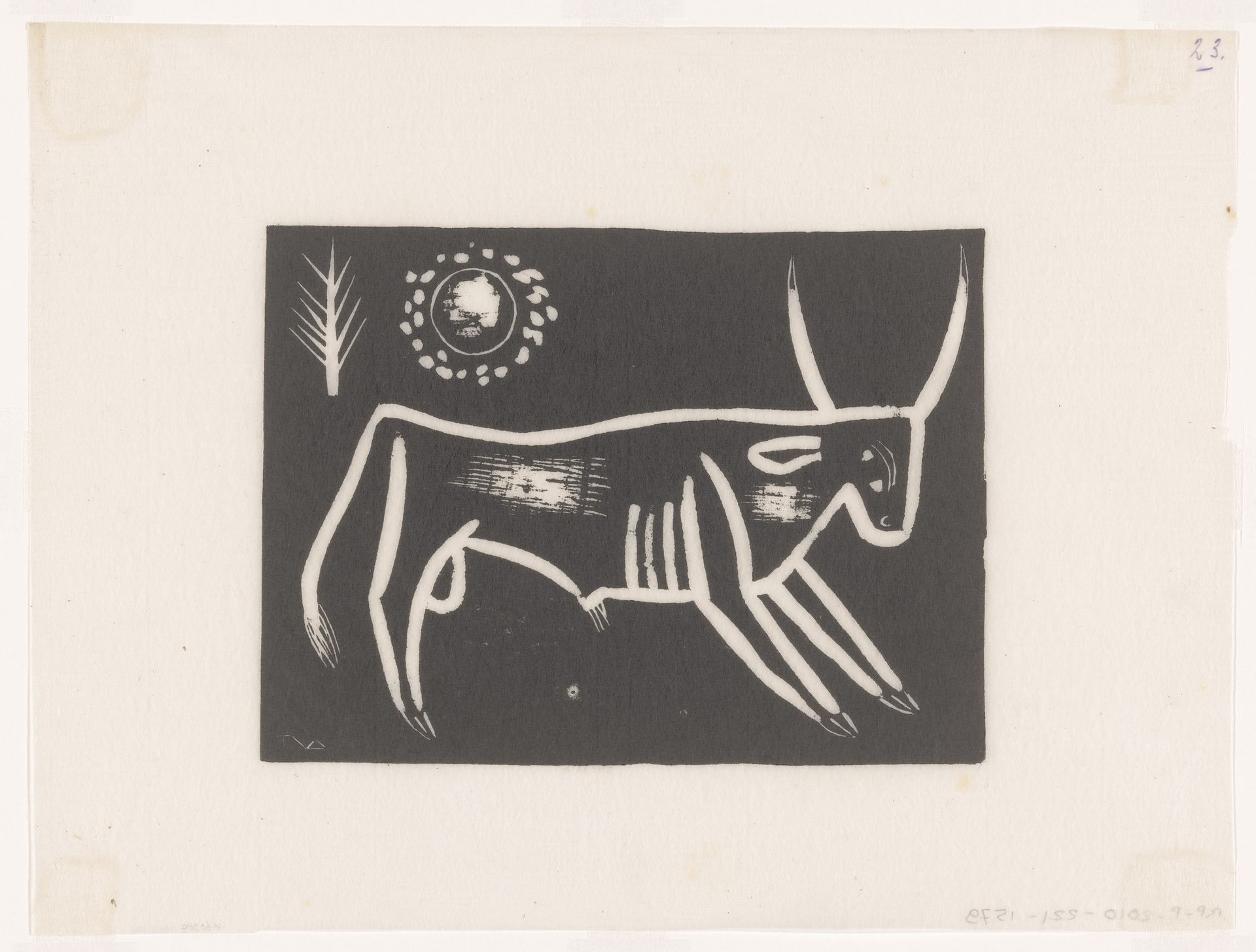 Stier by Tinus van Doorn
