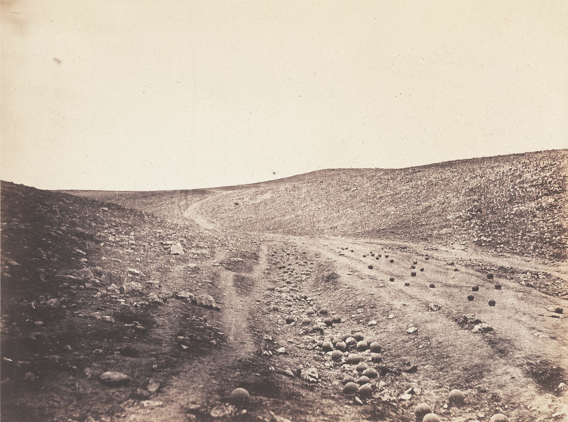 The Valley of the Shadow of Death by Roger Fenton
