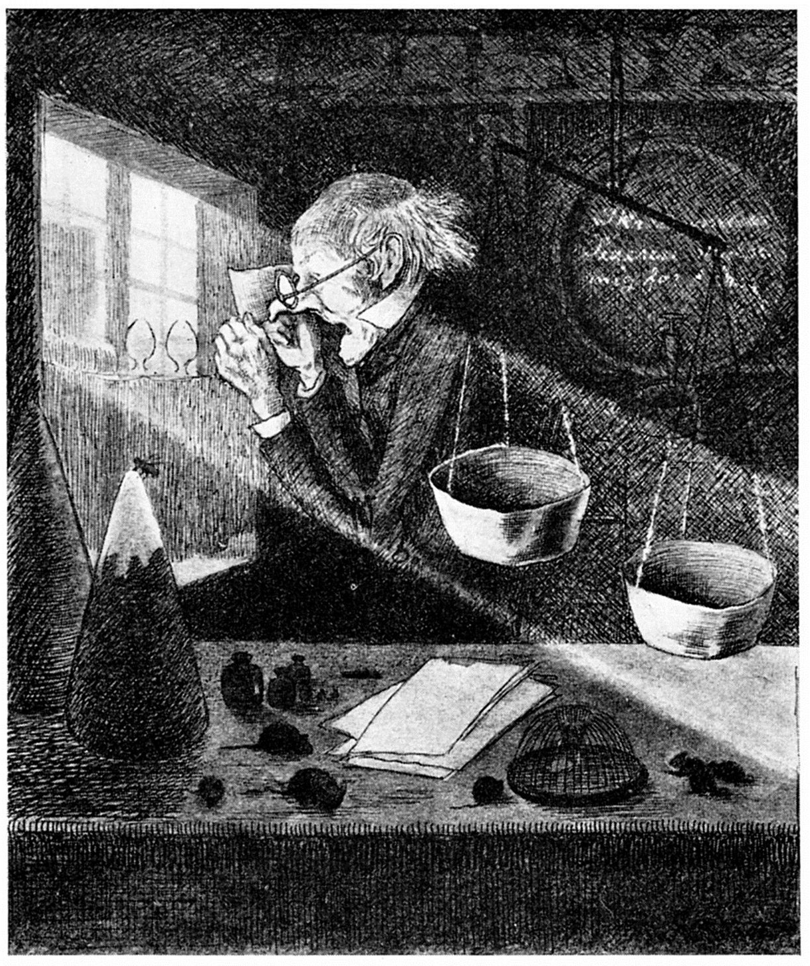 Gamle Joergen Rod by Theodor Severin Kittelsen