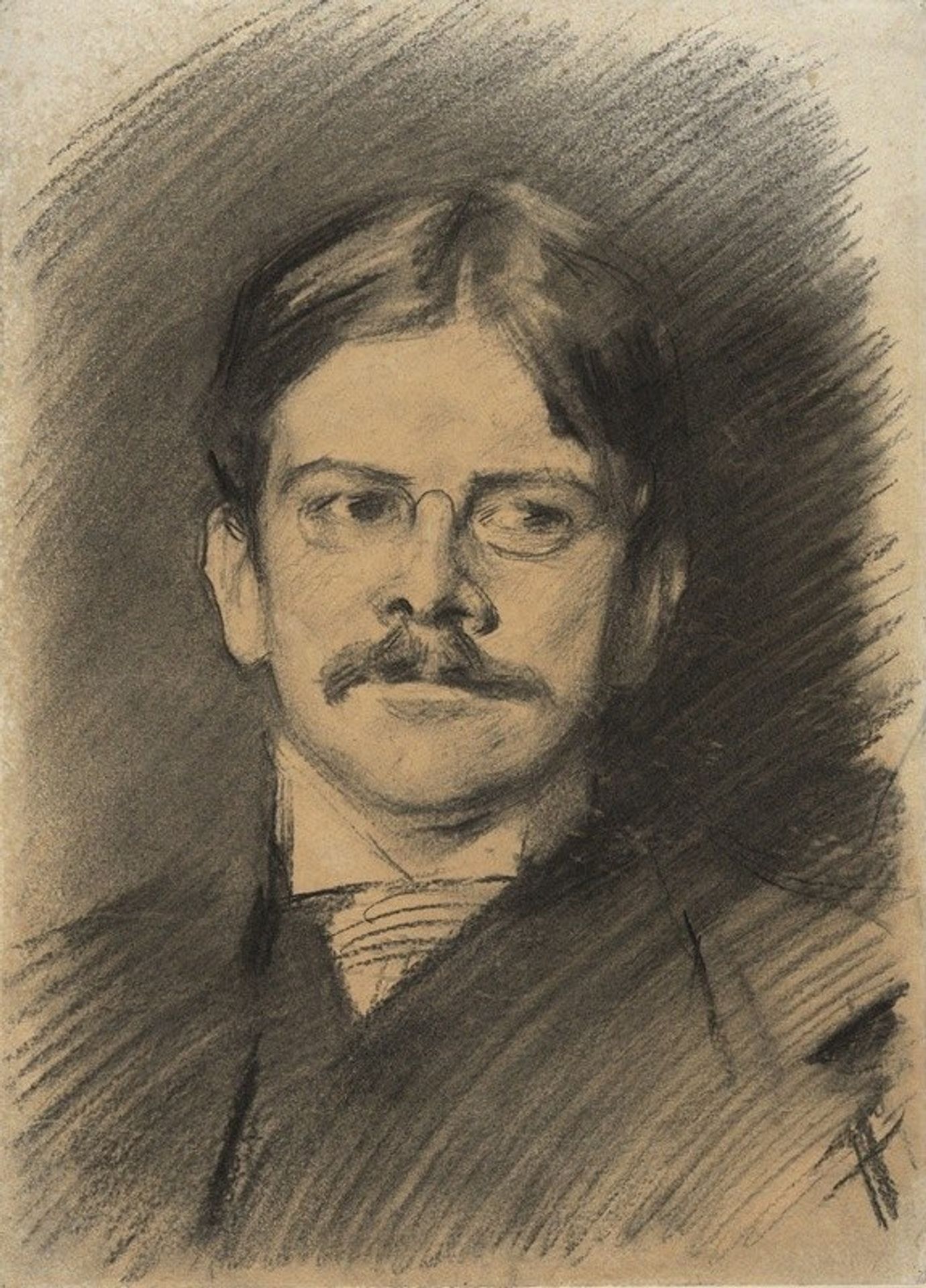 Portrait of Edwin Austin Abbey by John Singer Sargent