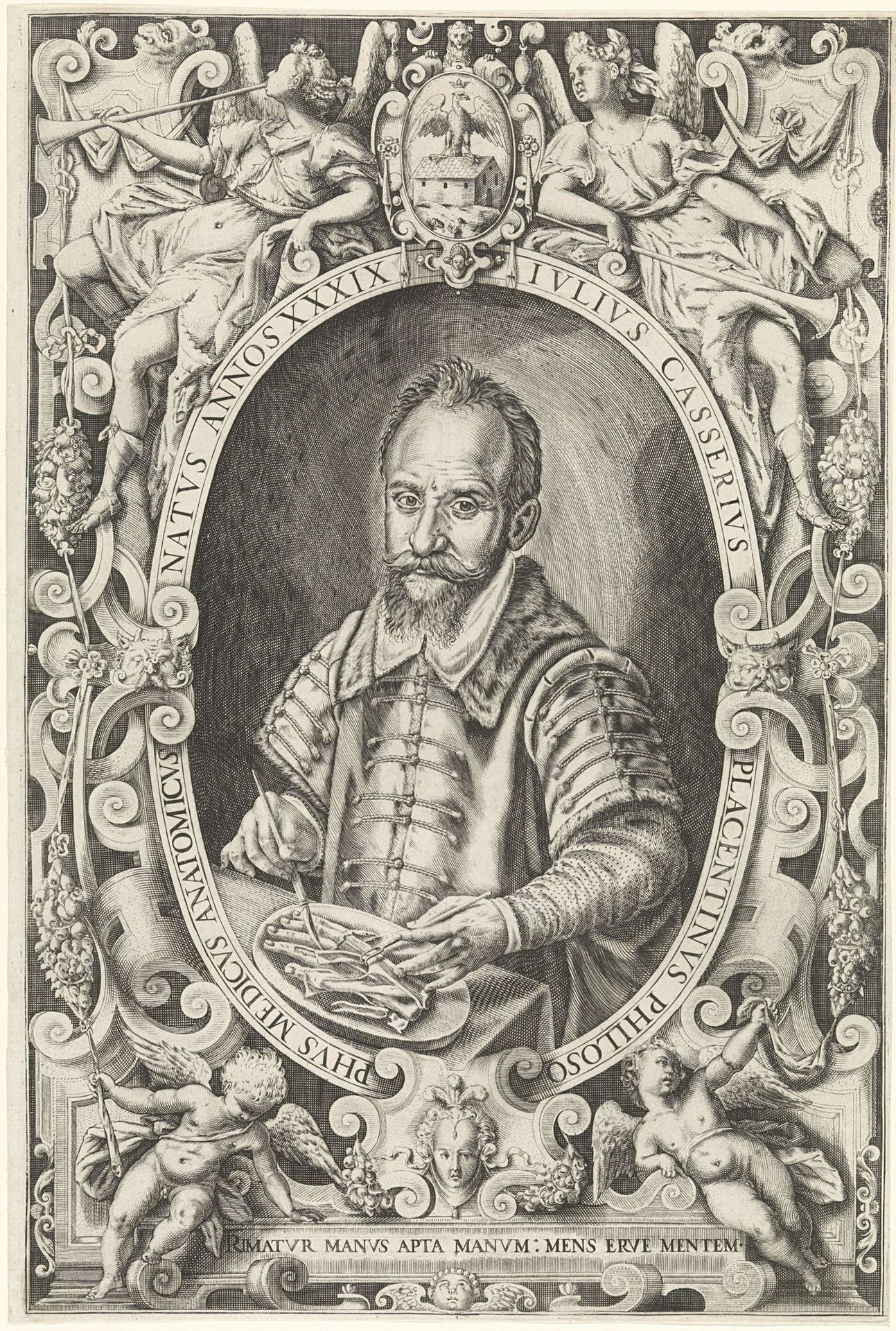 Portret van Nicolas-Joseph Foucault by Pieter van Schuppen