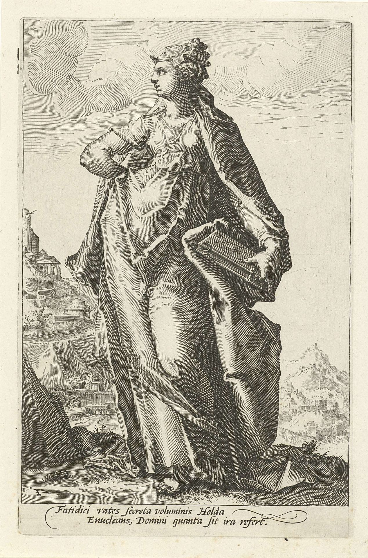 Hulda by Jacob Matham