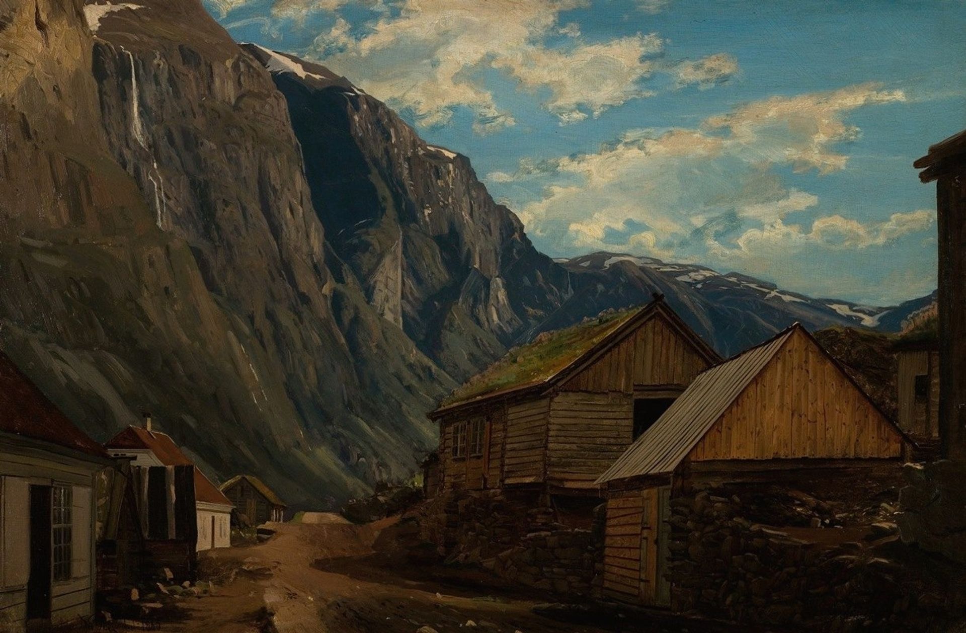Fra Gudvangen by Amaldus Nielsen