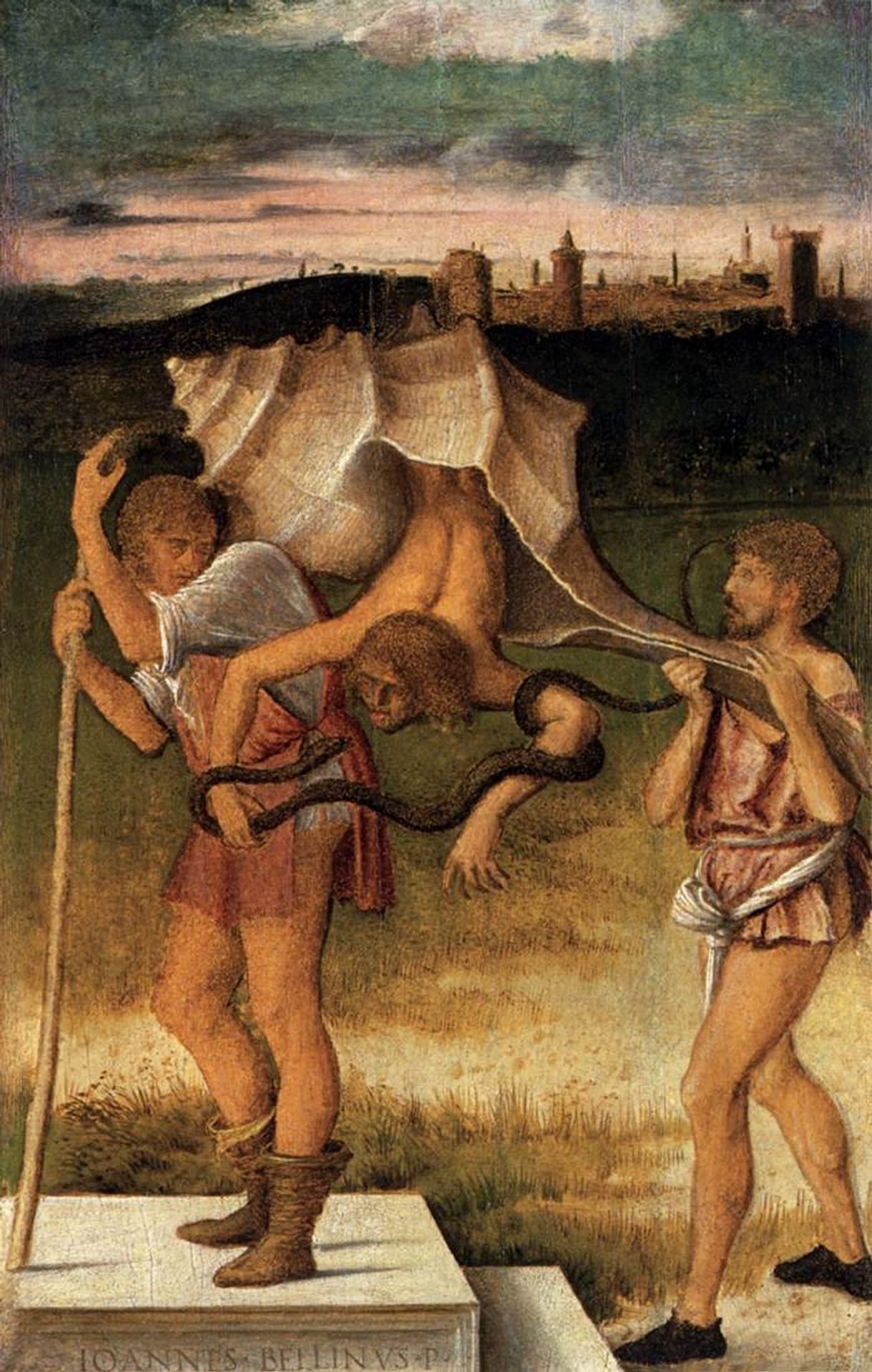 Four Allegories Falsehood (Wisdom) by Giovanni Bellini