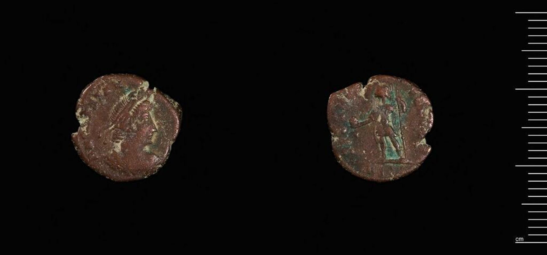 Coin (AE4) of Constantius II, Rome by Constantius II