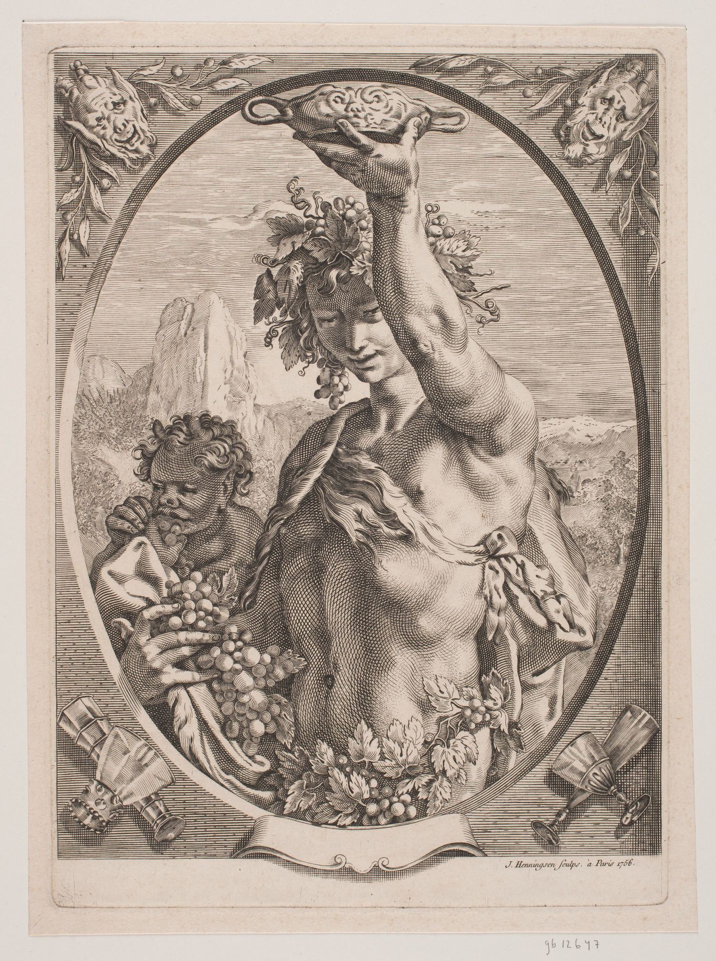 Bacchus by Isak Henningsen