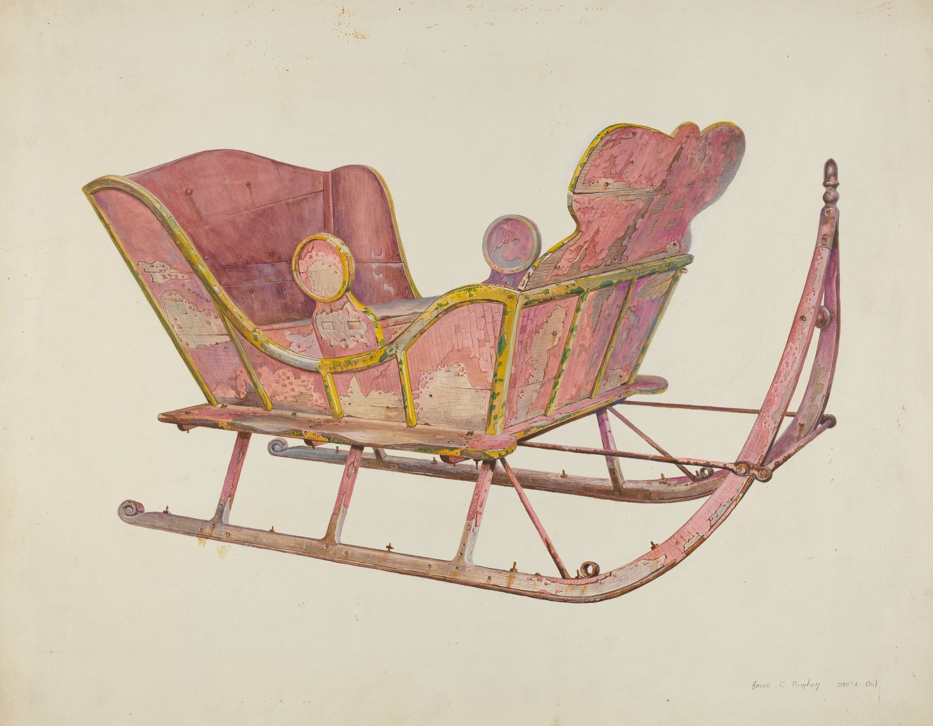 Sleigh by Amos C. Brinton