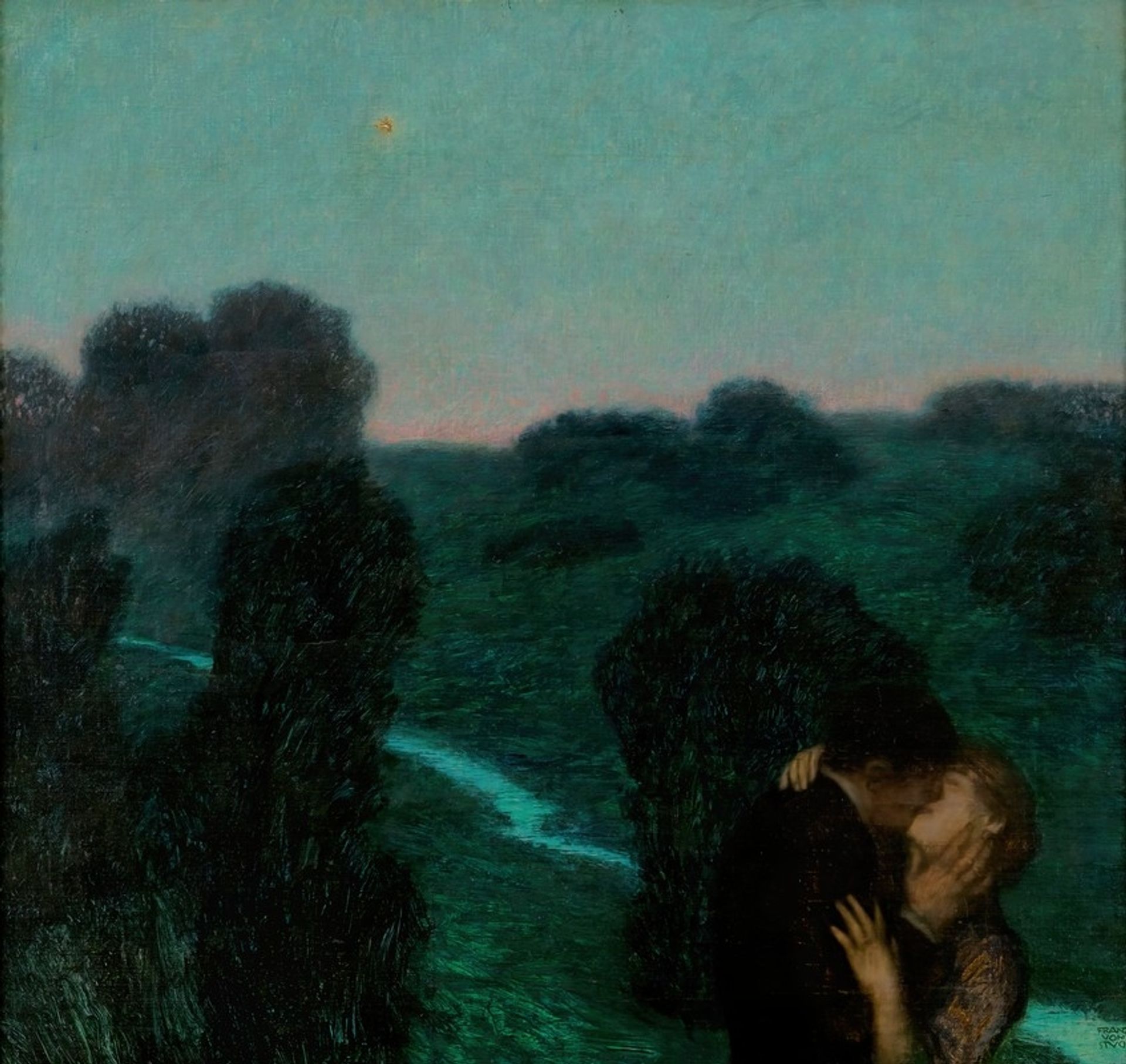 The Evening Star by Franz von Stuck