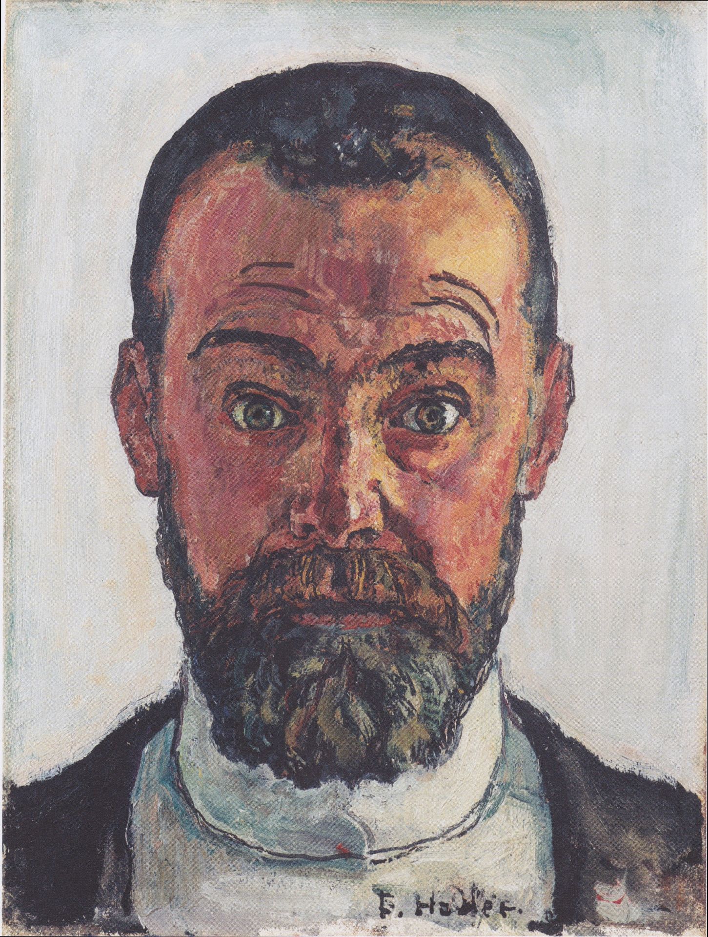 Self portrait by Ferdinand Hodler
