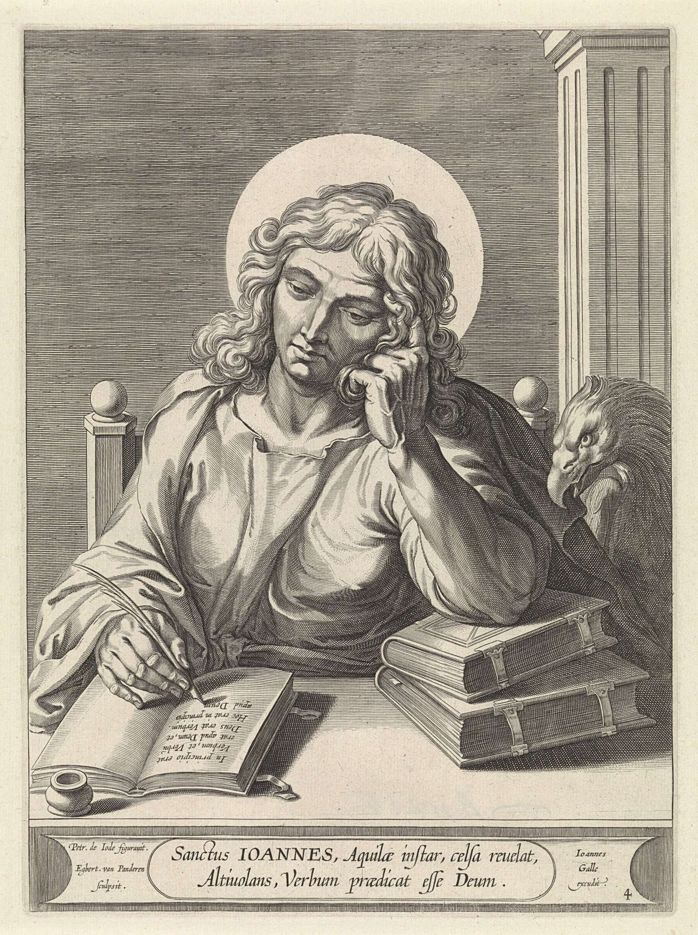 Evangelist Johannes by Egbert Van Panderen