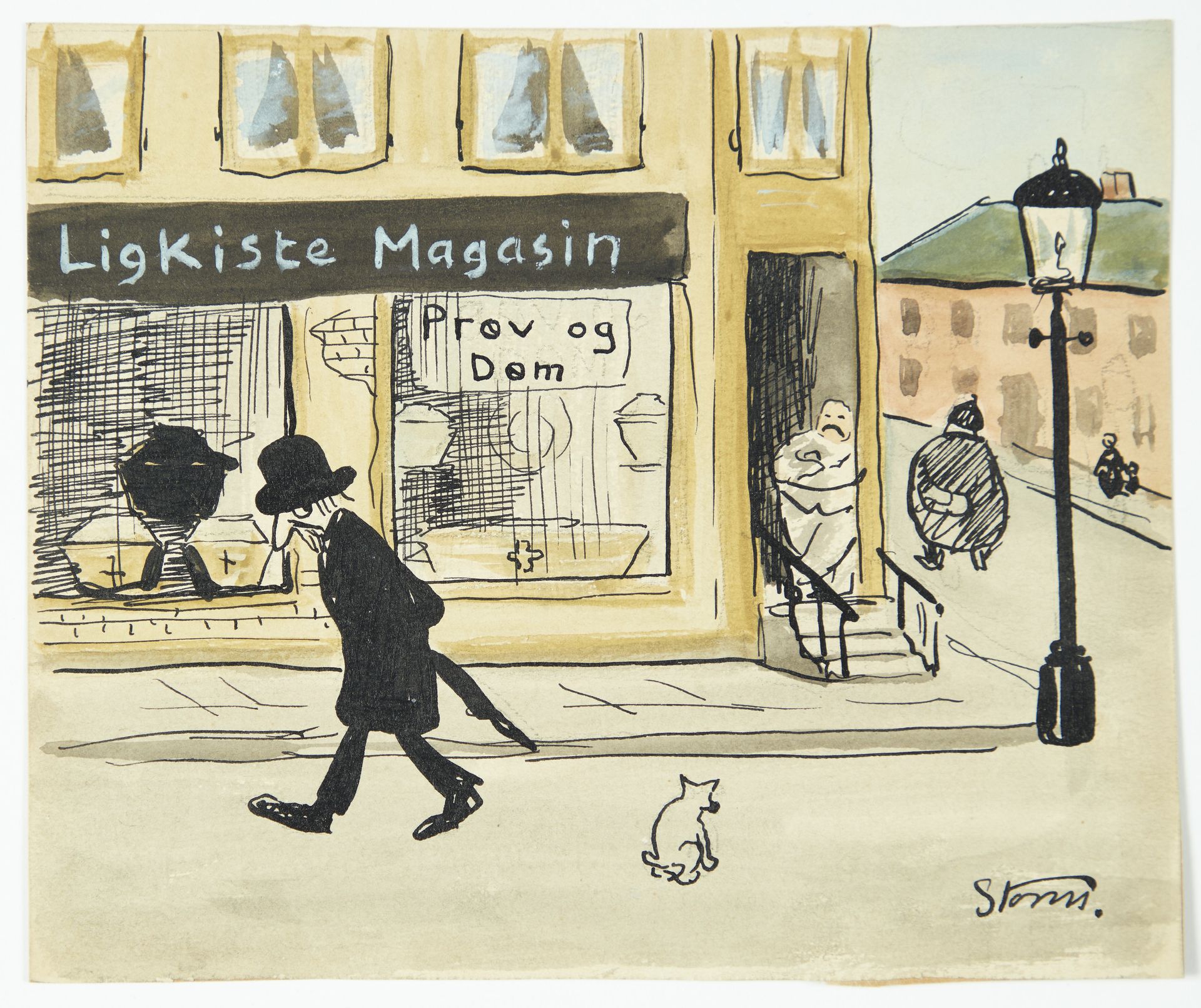 Ligkistemagasin by Robert Storm Petersen