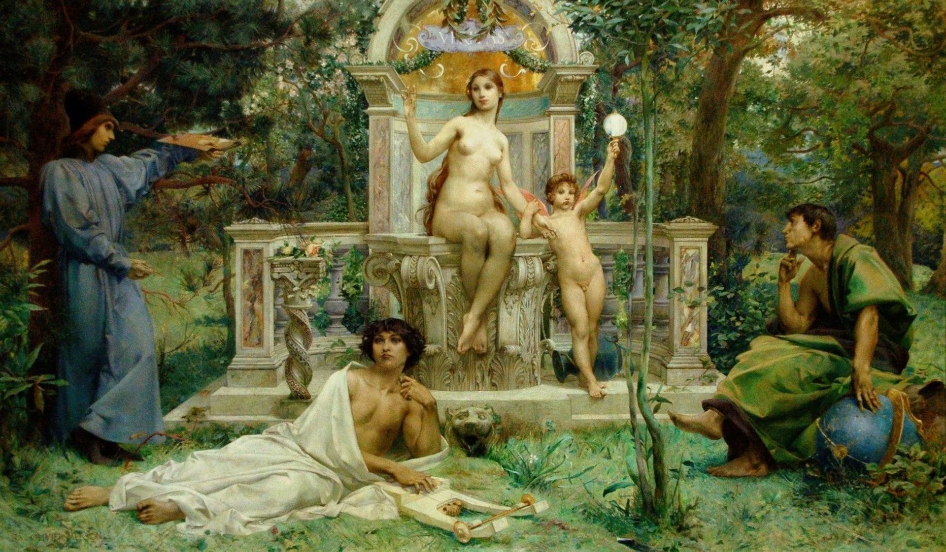La Vérité by Luc-Olivier Merson