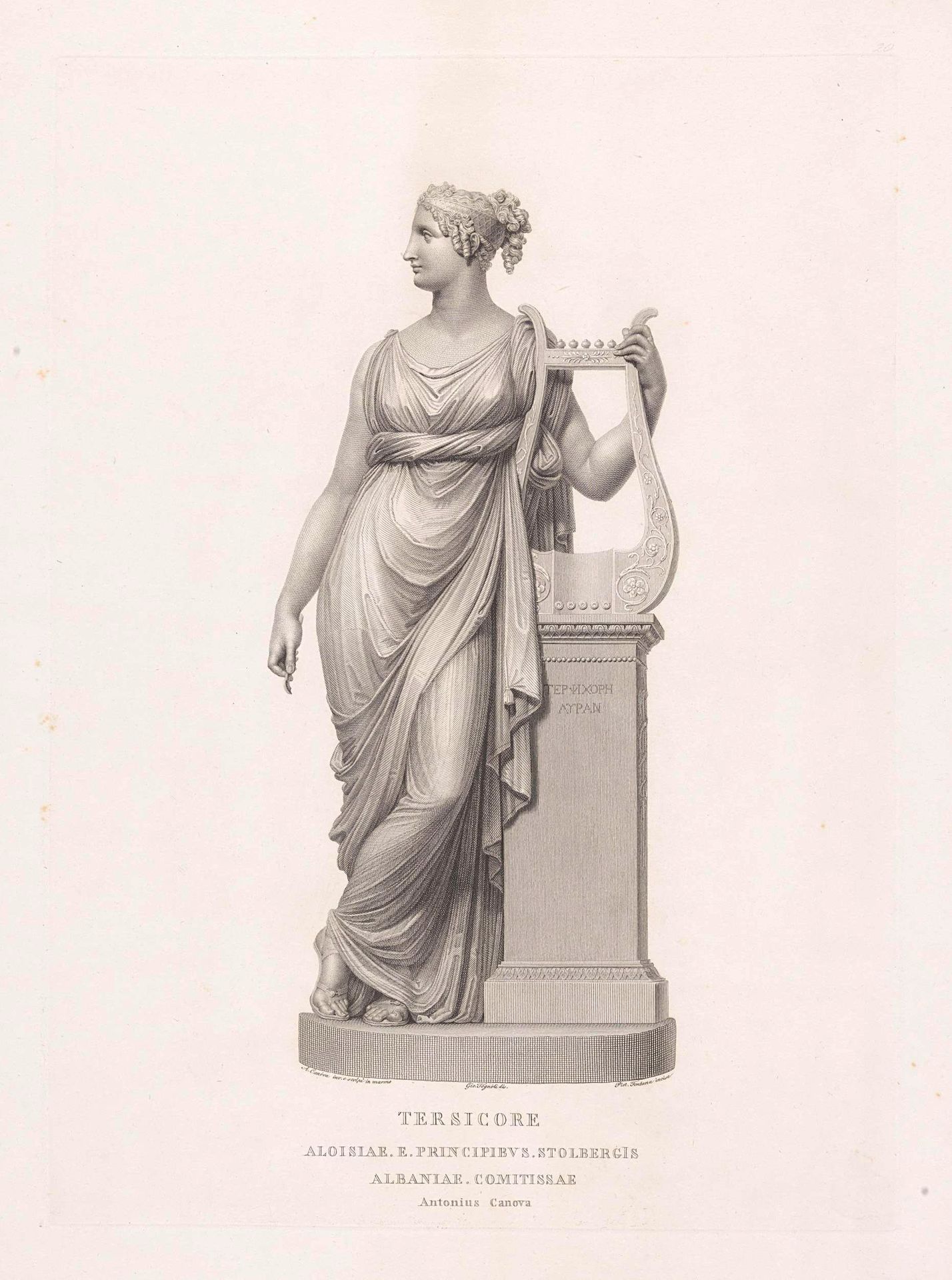 Terpsichore by Pietro Fontana