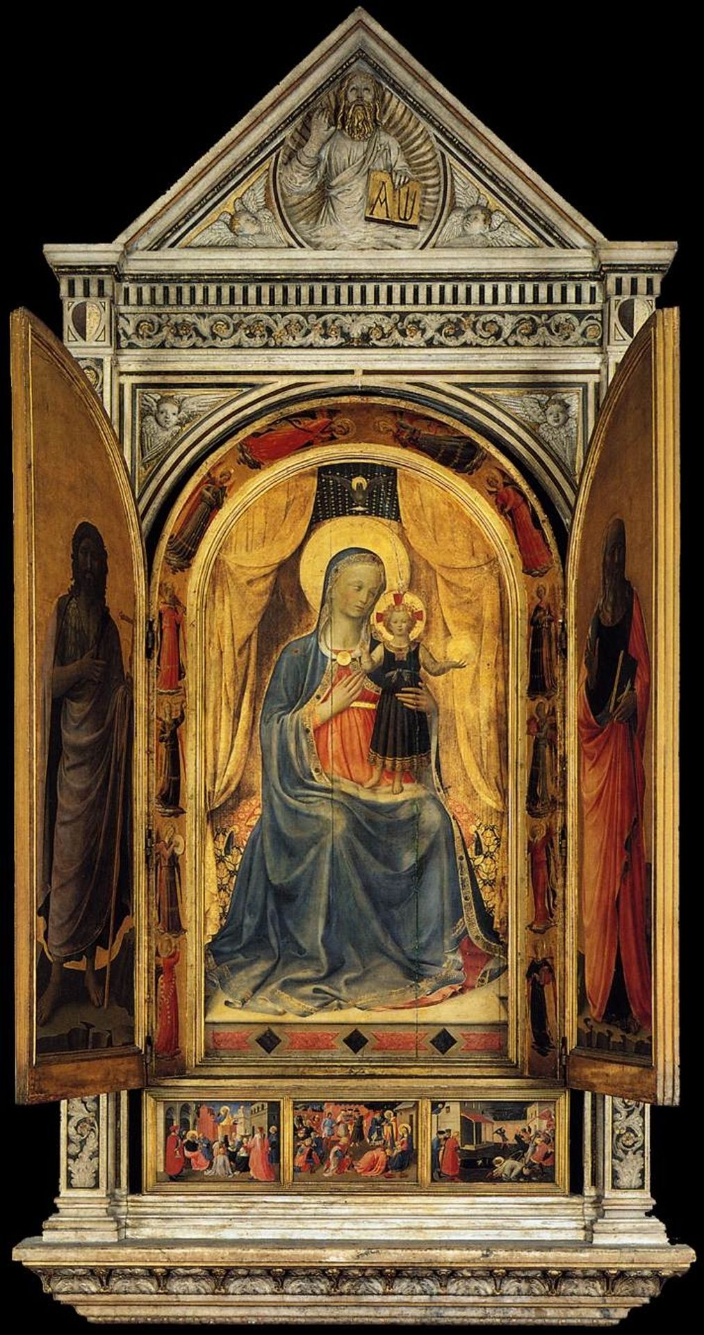 Linaioli Tabernacle by Fra Angelico