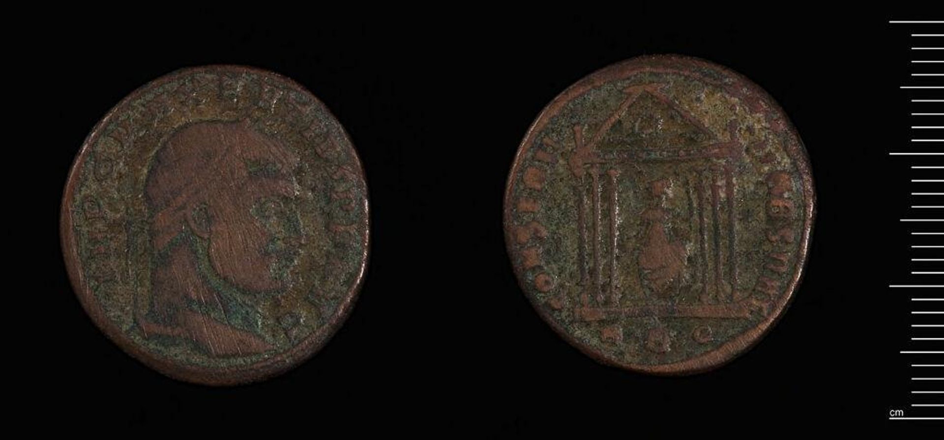Follis of Maxentius, Rome by Maxentius