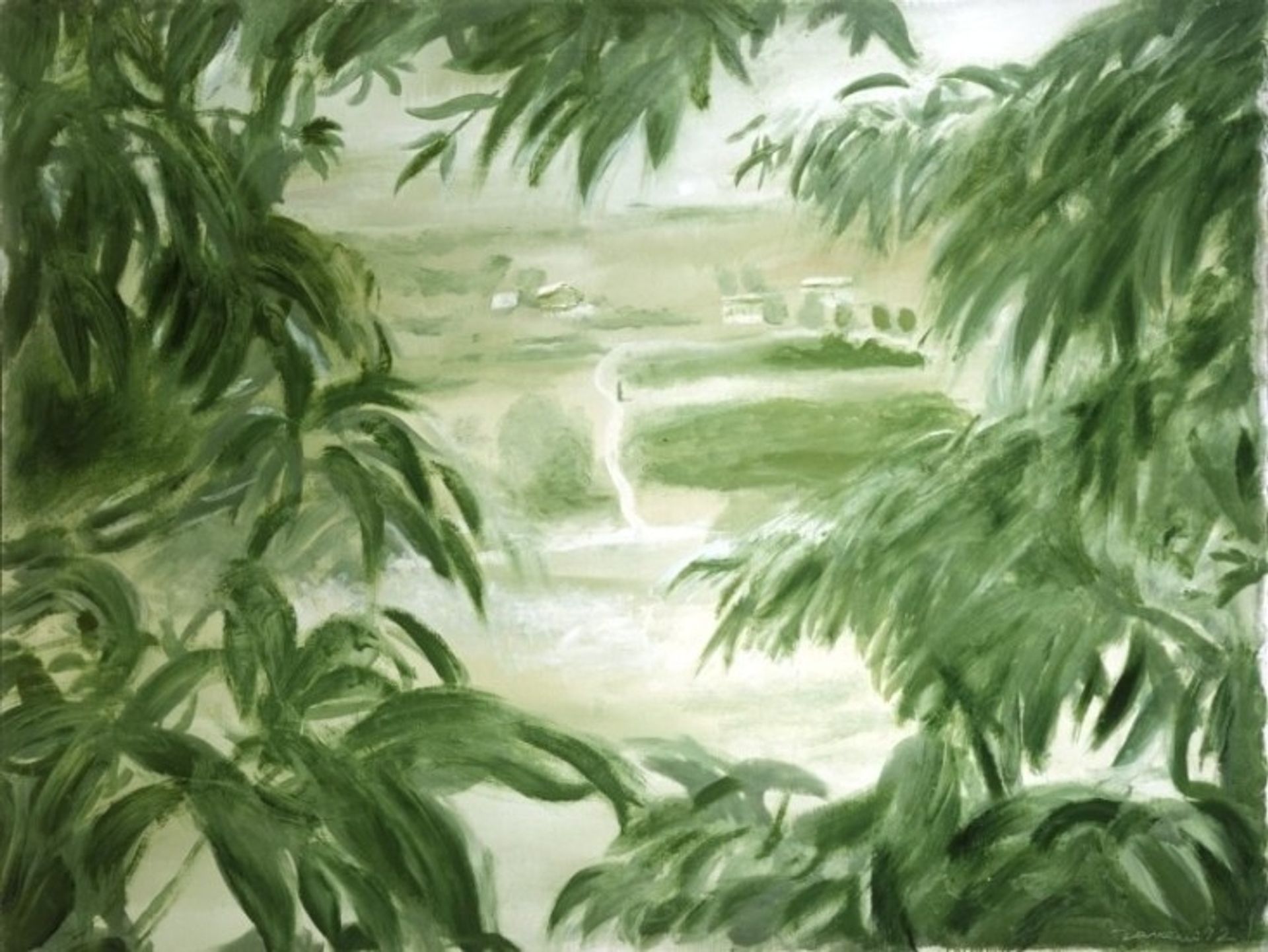 Through Foliage by Oleg Holosiy