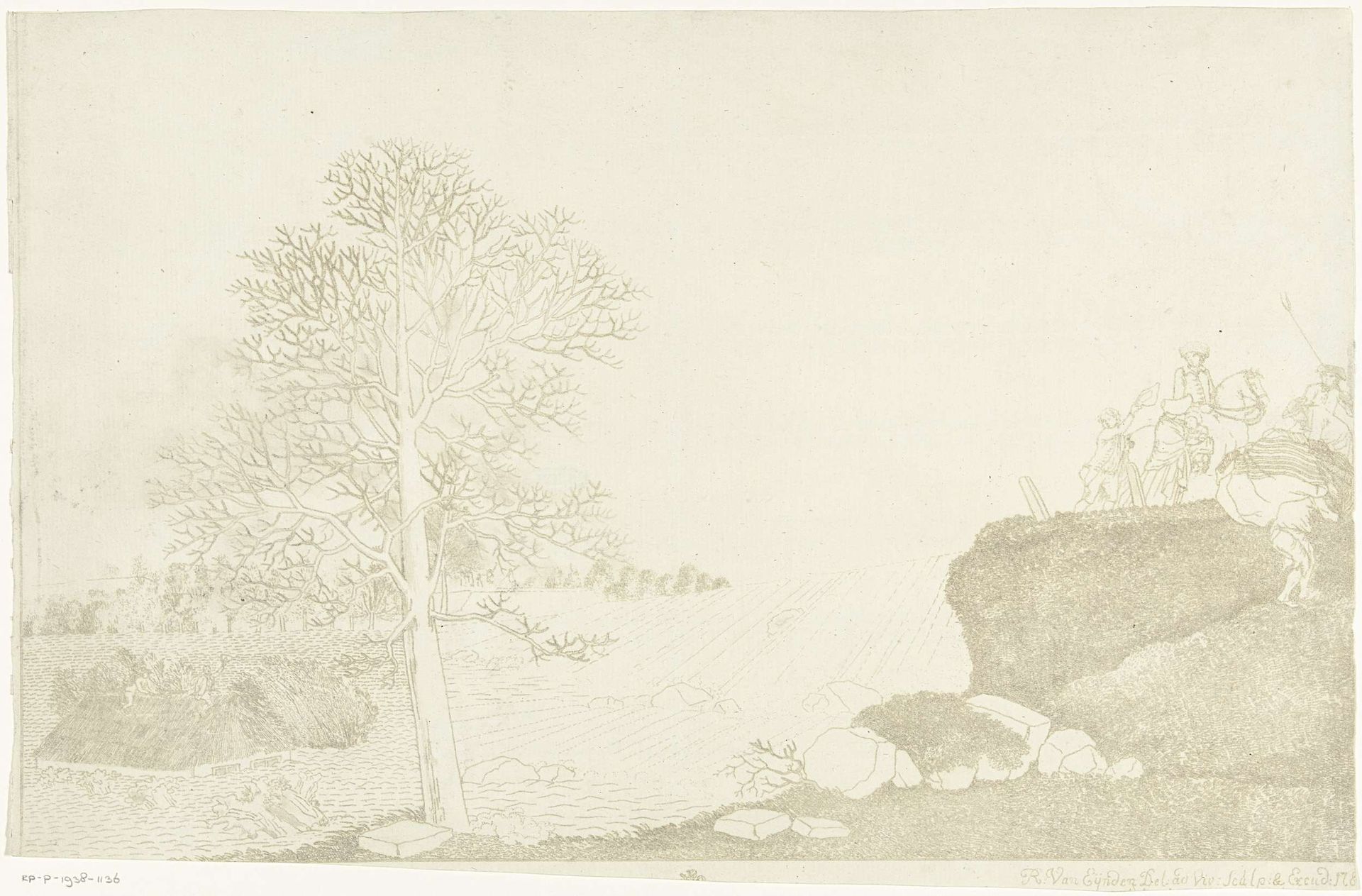 Dijkdoorbraak te Ochten by Roeland van Eynden