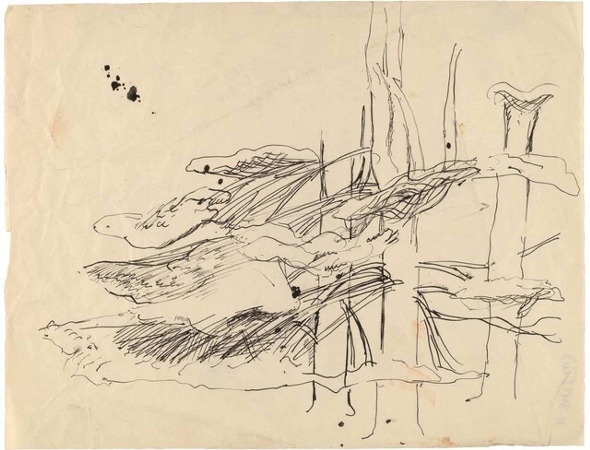 Study of Trees by Mark Rothko