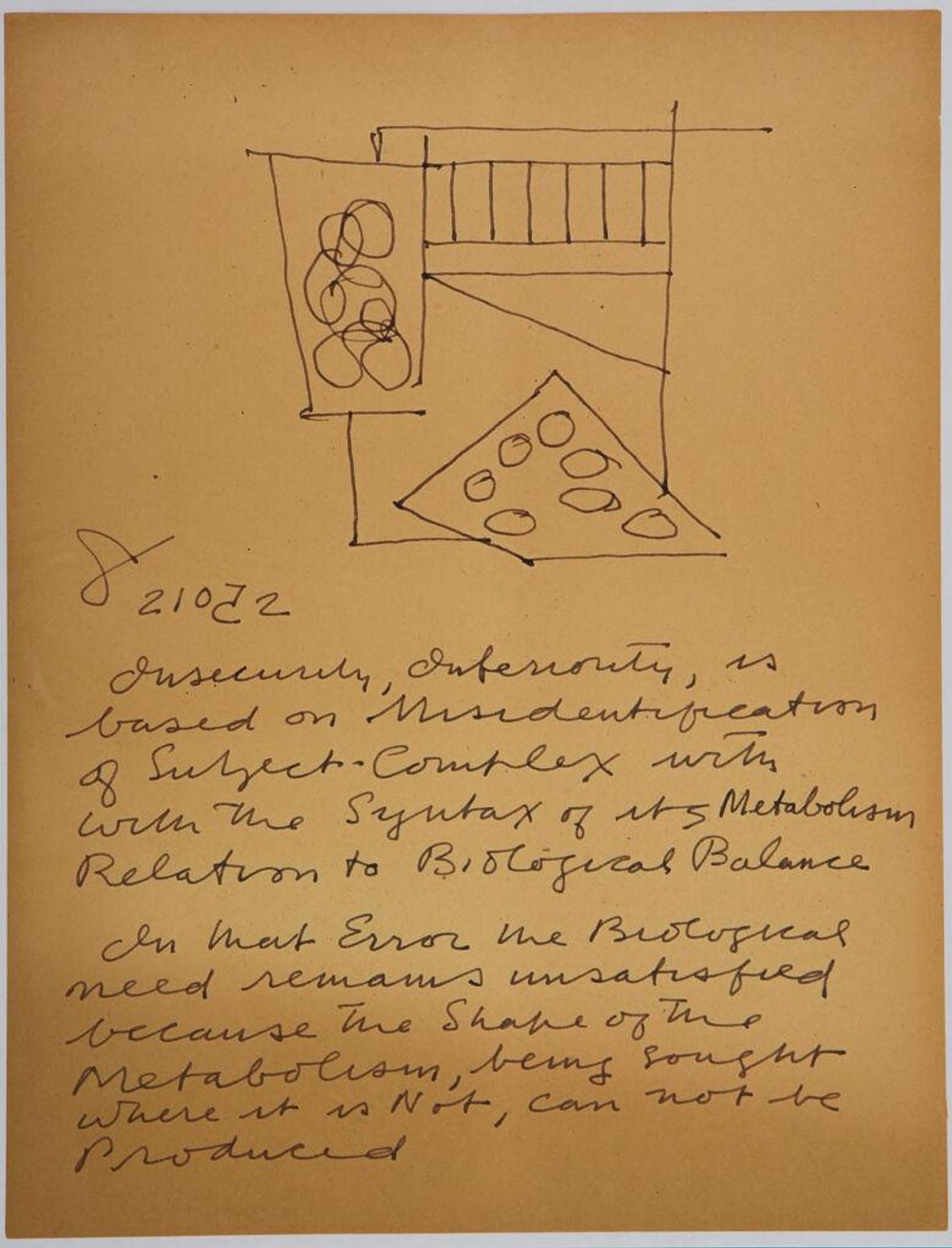 Art Theory Text with Sketch by Stuart Davis