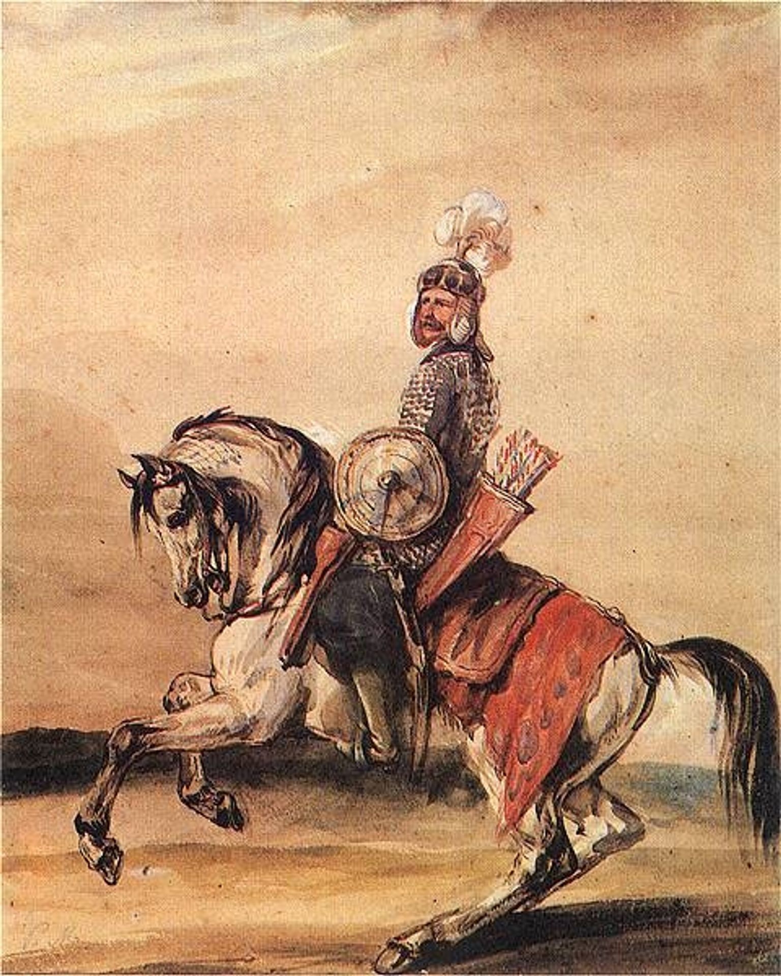 Hetman Stanisław Jan Jabłonowski, Obraz by Piotr Michałowski