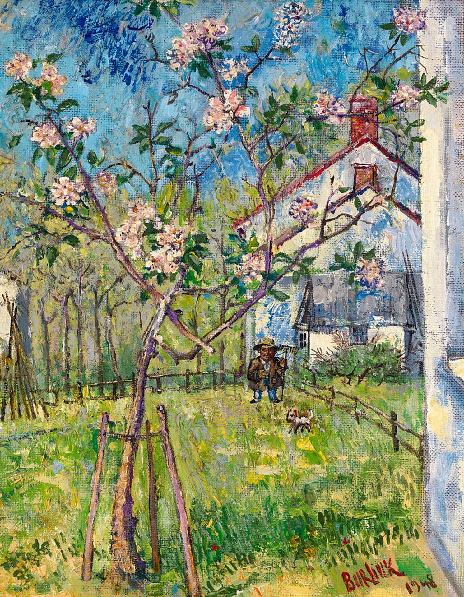 The Gardener by David Burliuk