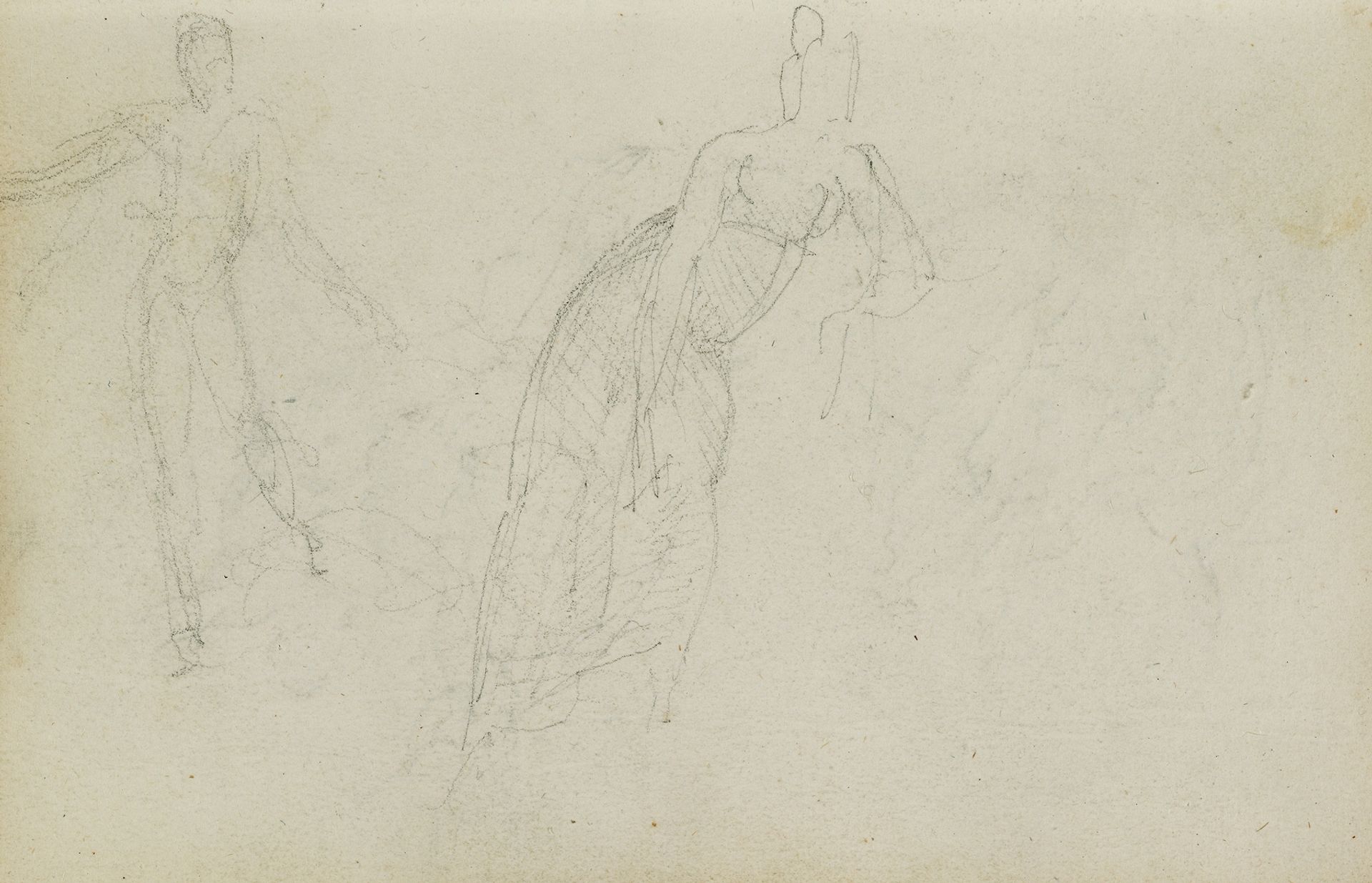 Figure studies by Théodore Géricault