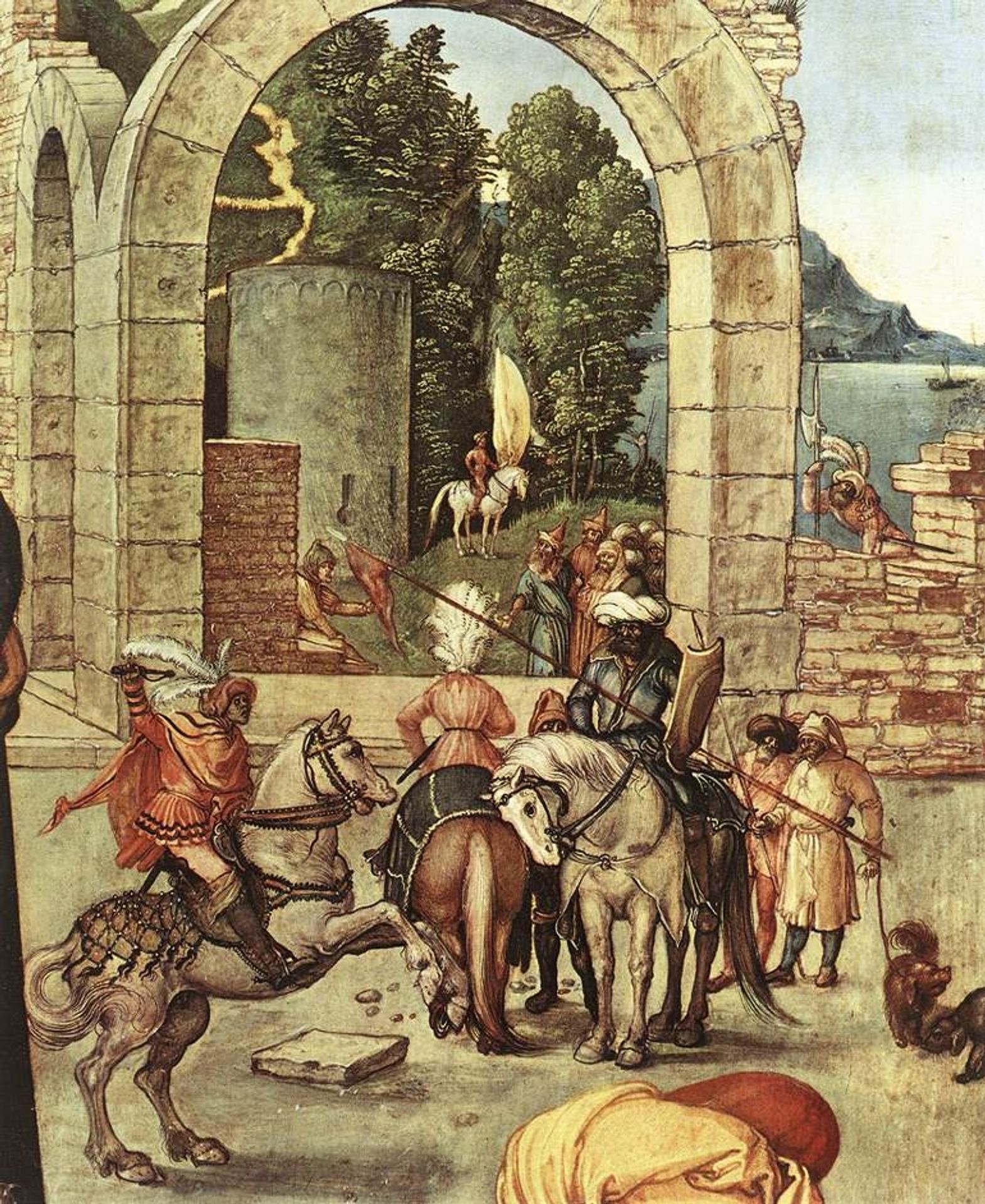 Adoration(fragment) by Albrecht Durer