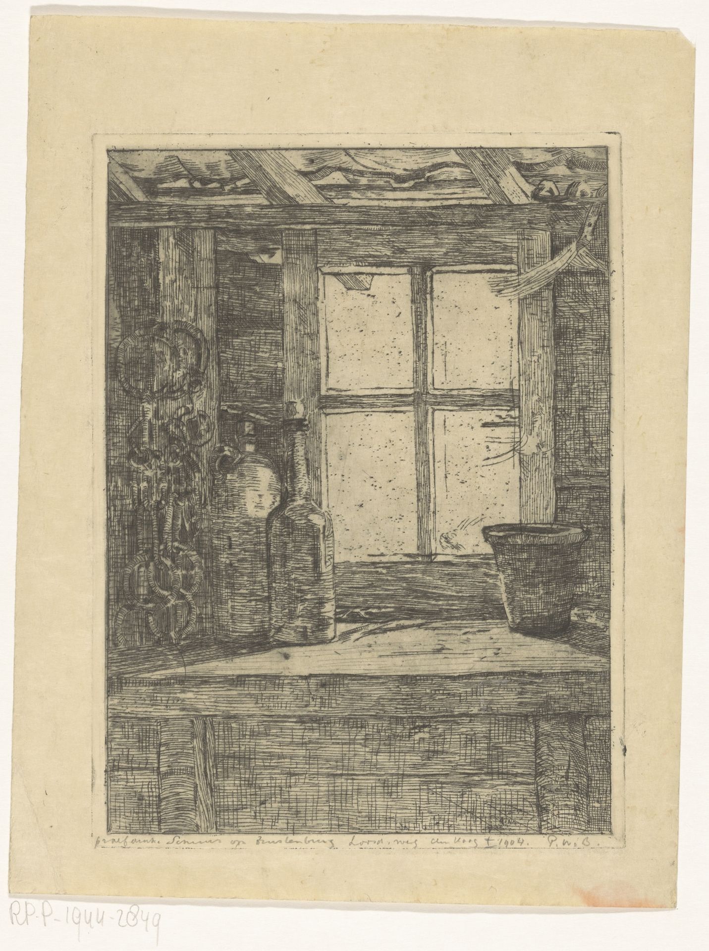 Schuur by Pieter Willem van Baarsel