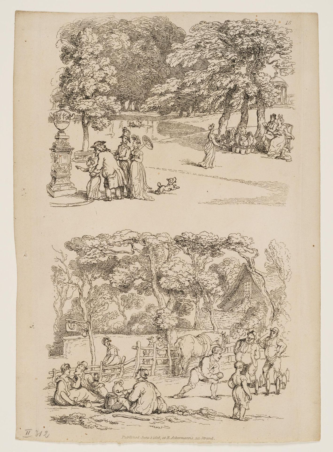 World in Miniature by Thomas Rowlandson