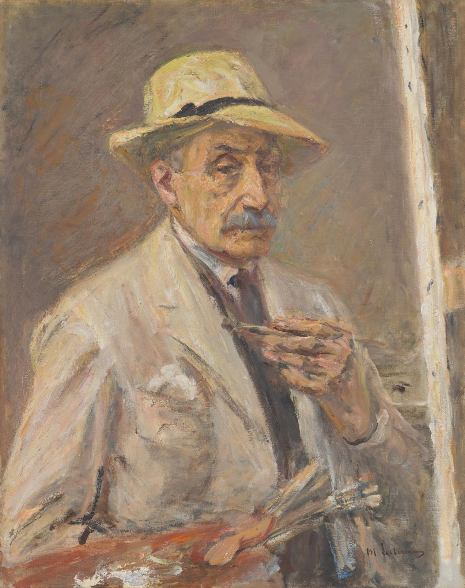 Self-Portrait by Max Liebermann