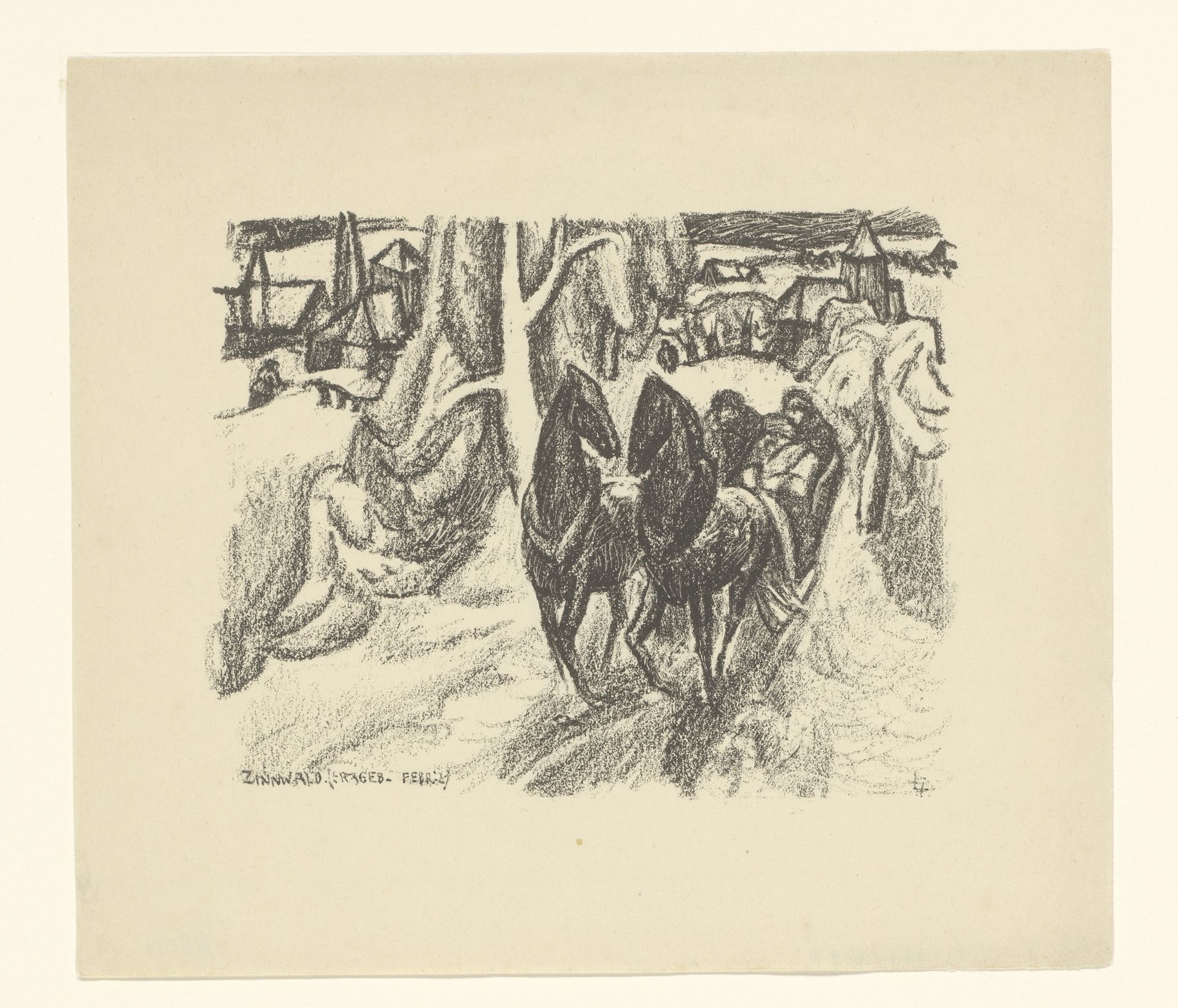 Zinnwald (Ertsgebergte) by Leo Gestel