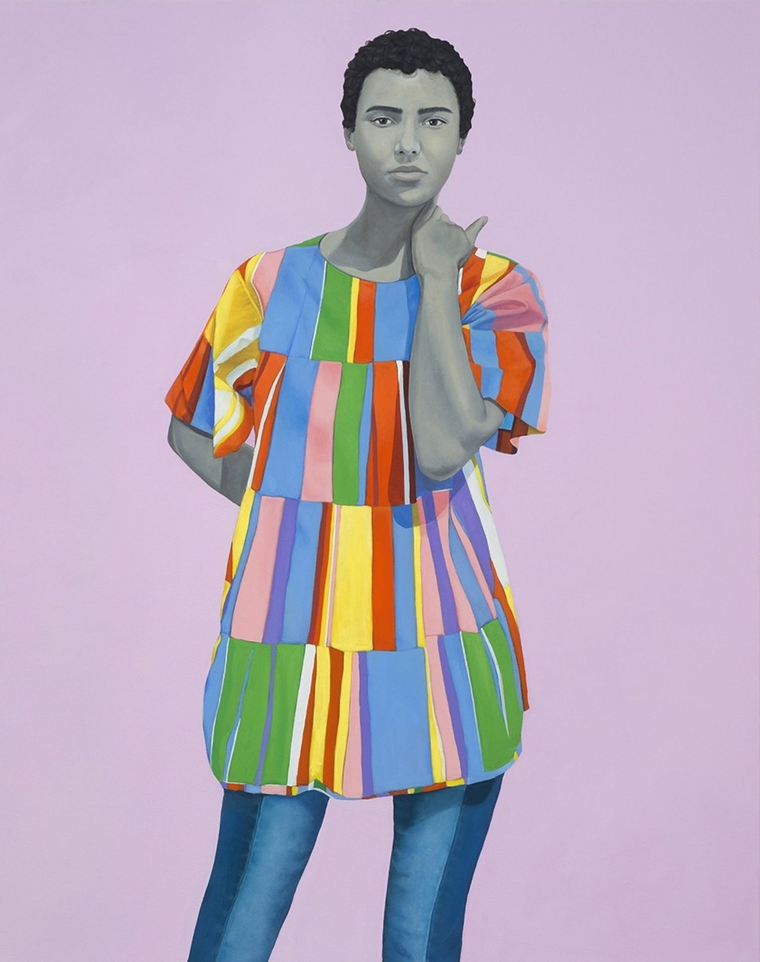 She was learning to love moments, to love moments for themselves by Amy Sherald