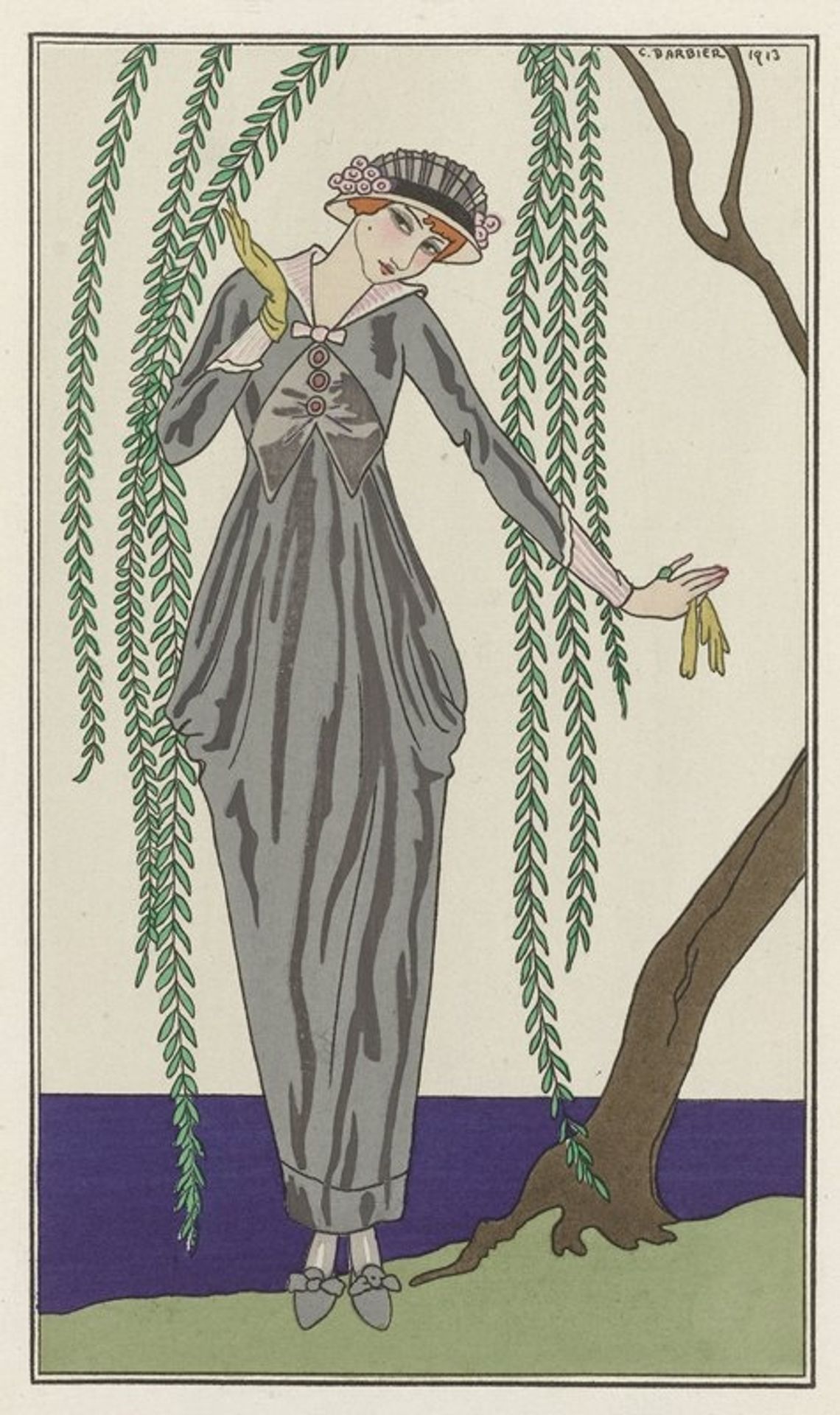 Robe de taffetas by George Barbier