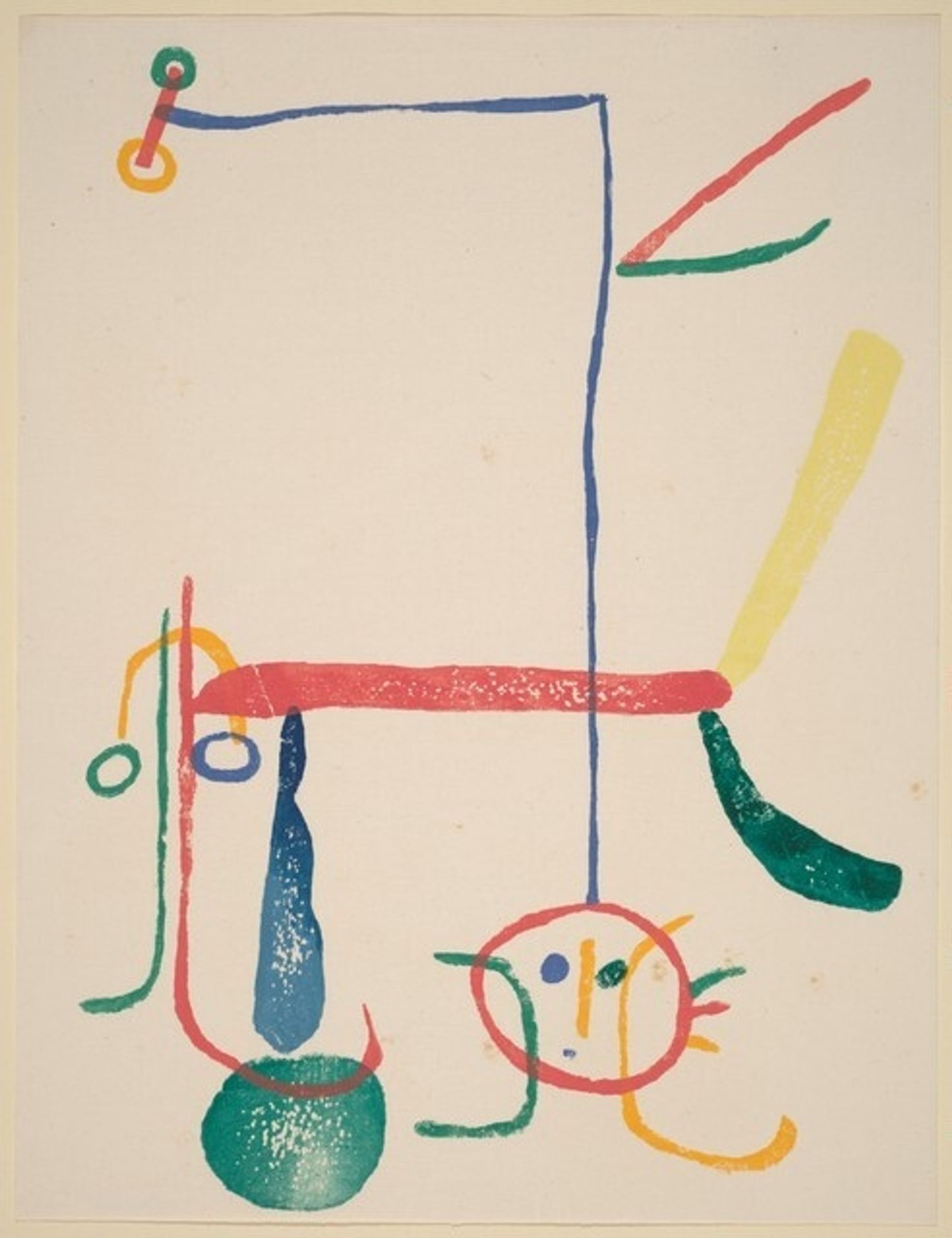 Untitled [plate LX] by Joan Miró
