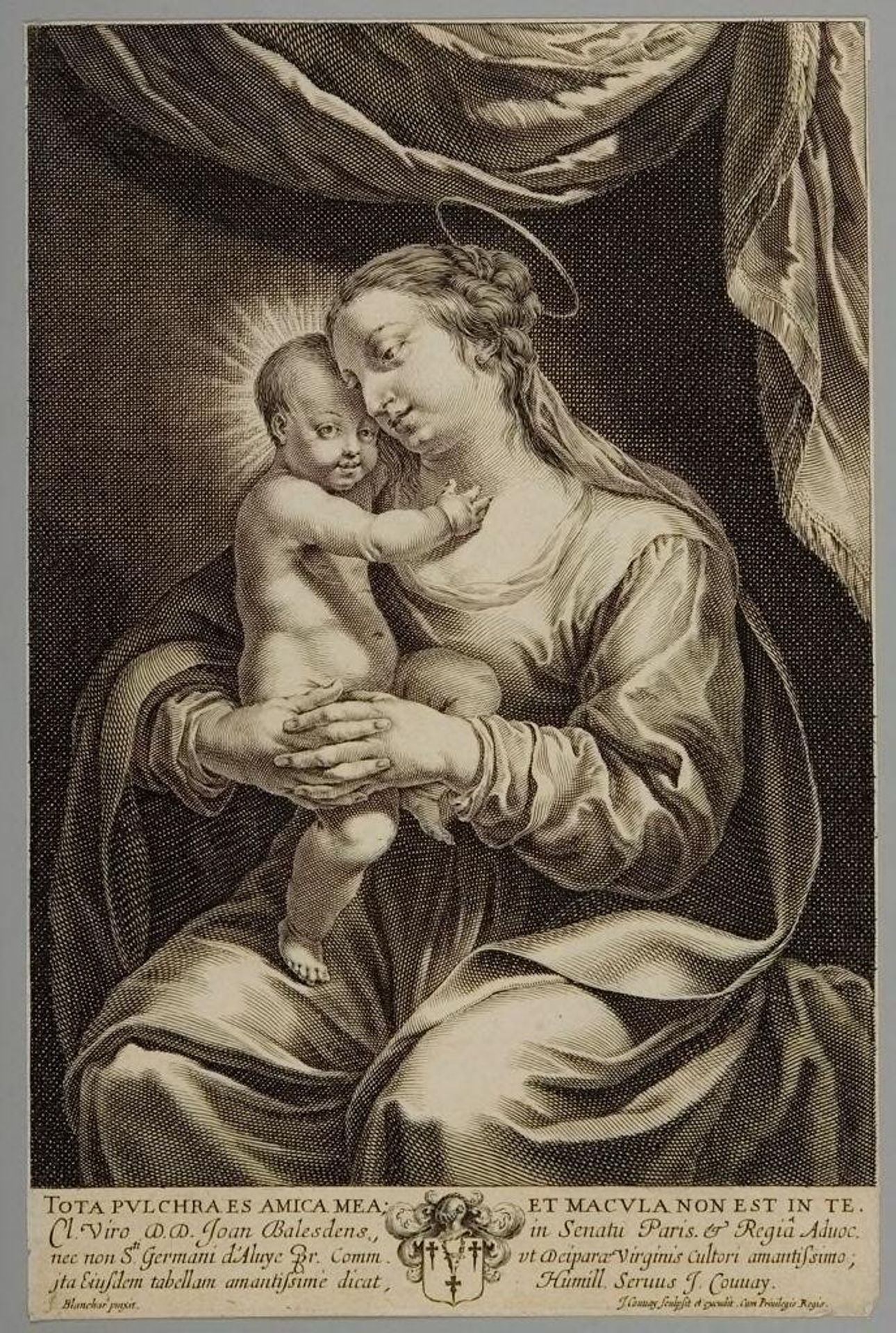 Virgin and Child by Jean Couvay