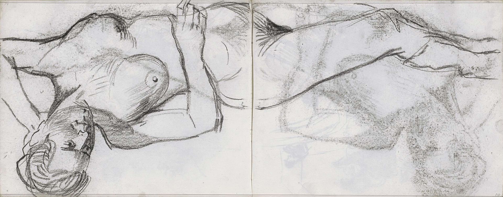 Reclining Female Nude by Isaac Israels