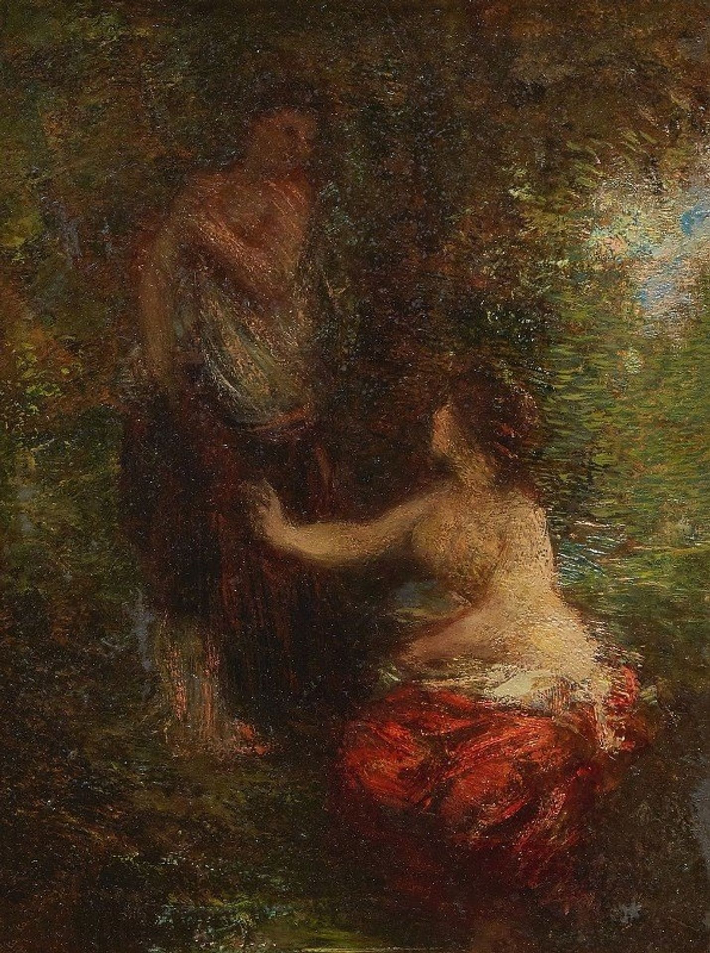 Deux Baigneuses by Henri Fantin-Latour