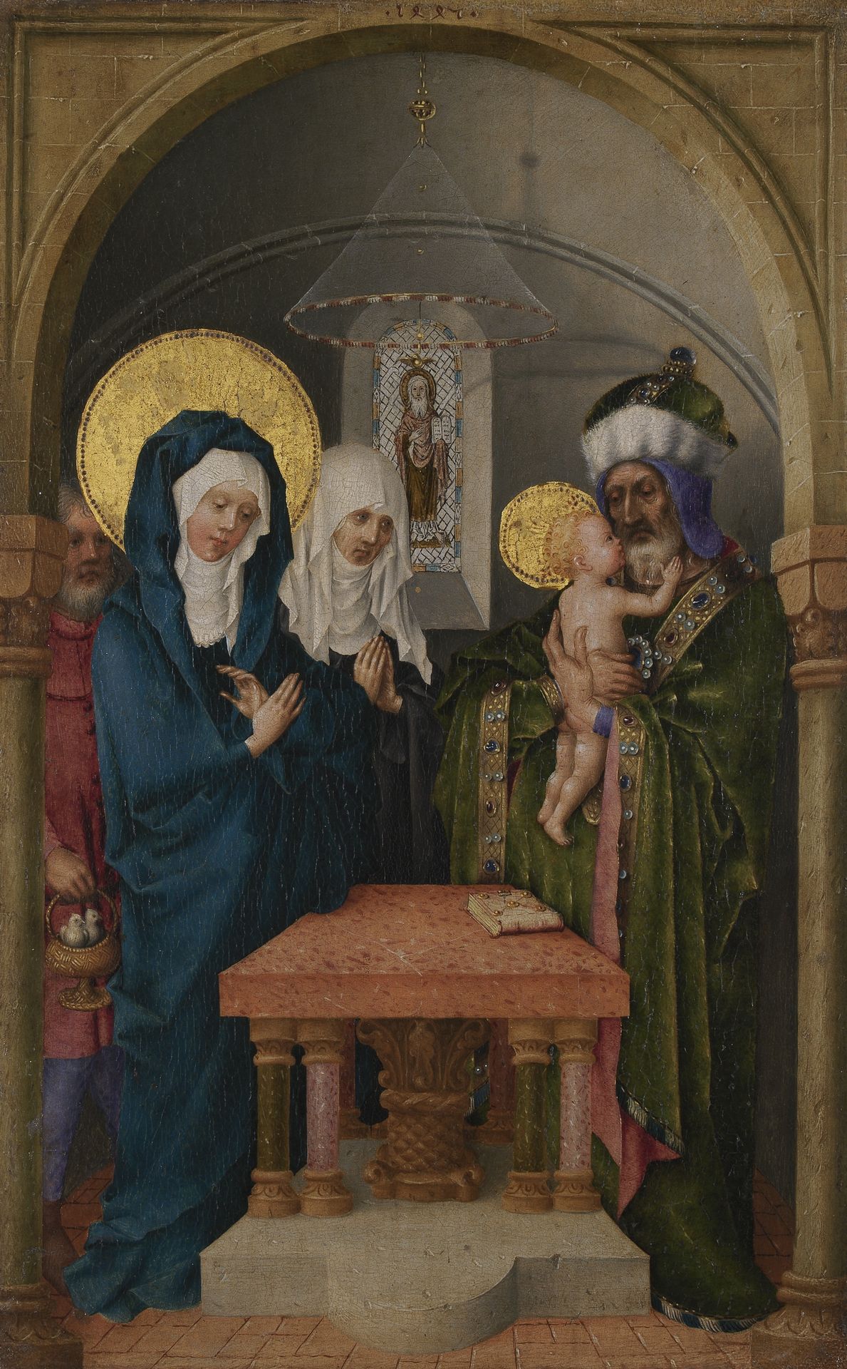 Presentation of Christ in the Temple by Stefan Lochner