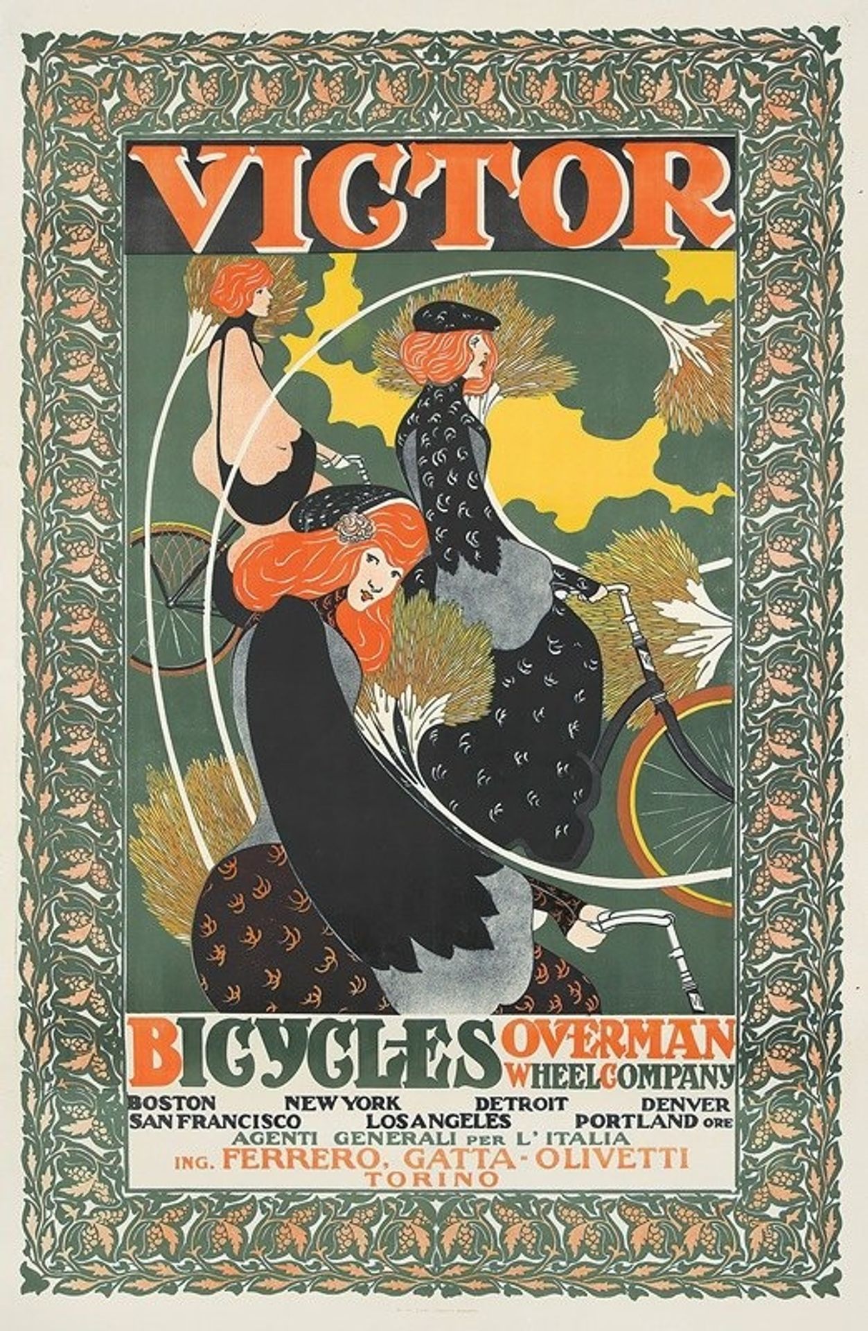 Victor Bicycles by Will Bradley