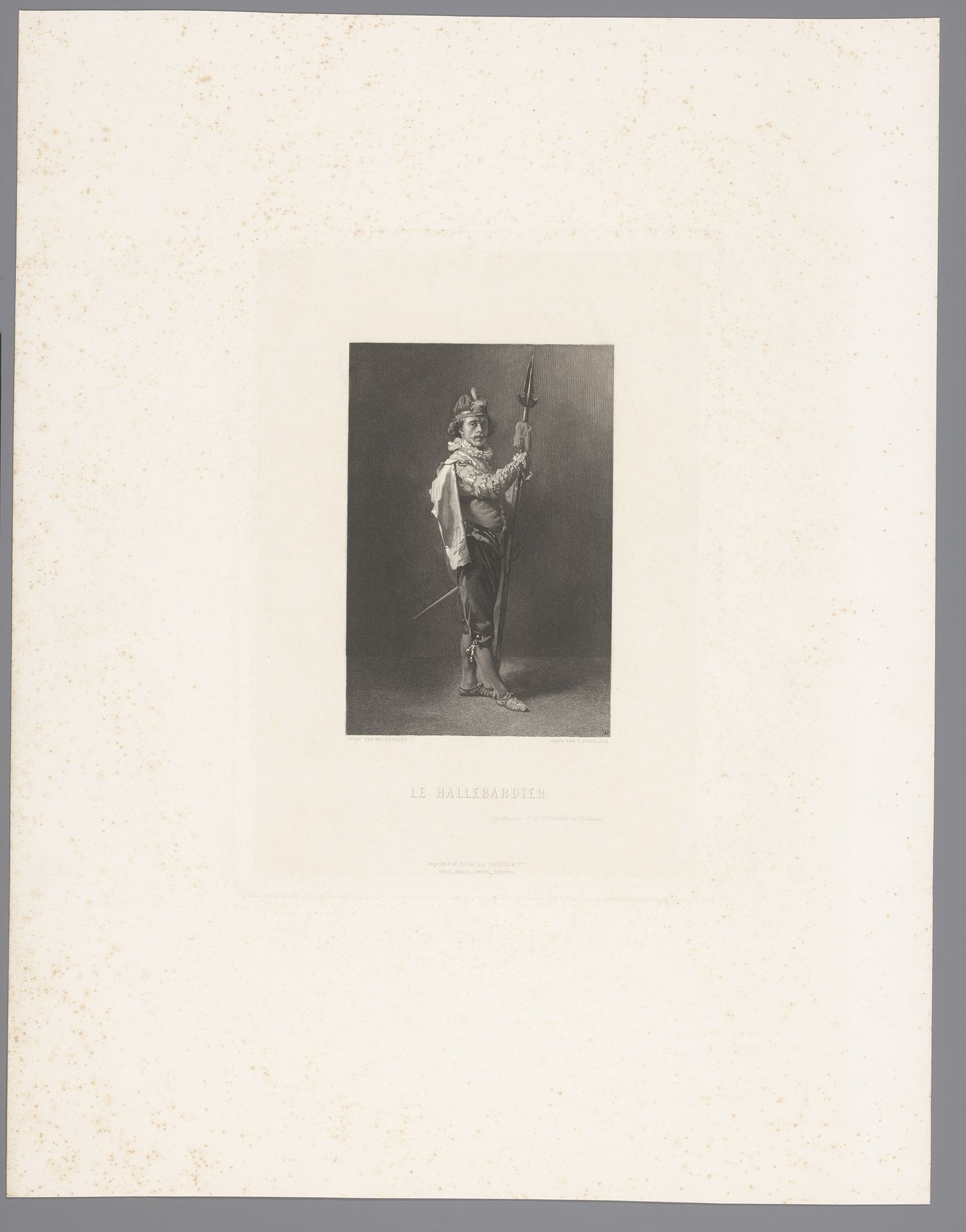 Hellebaardier by Théophile Victor Desclaux