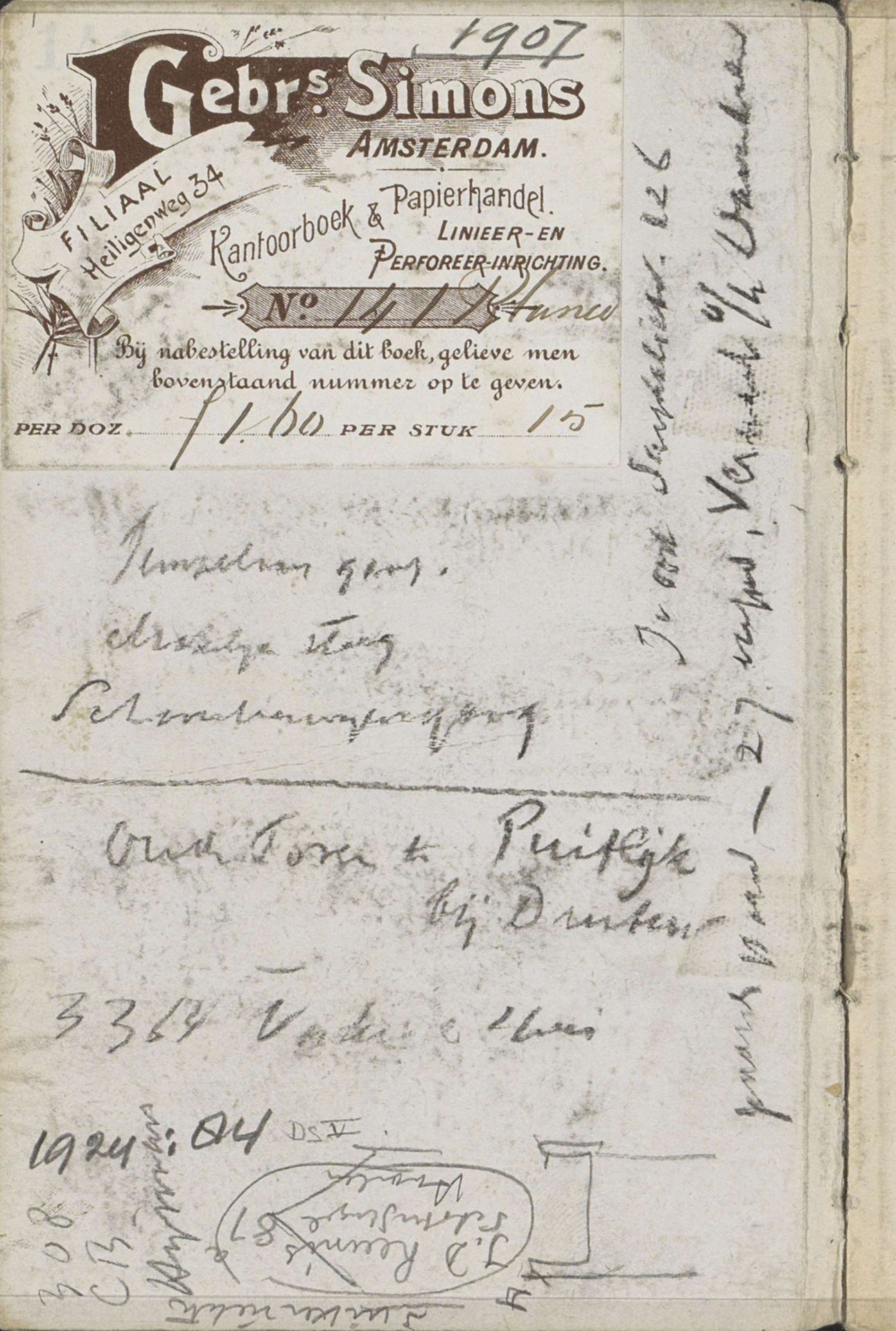 Annotaties by George Hendrik Breitner