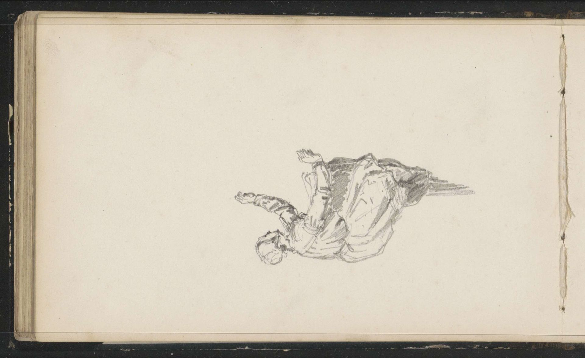 Knielende vrouw by Cornelis Springer